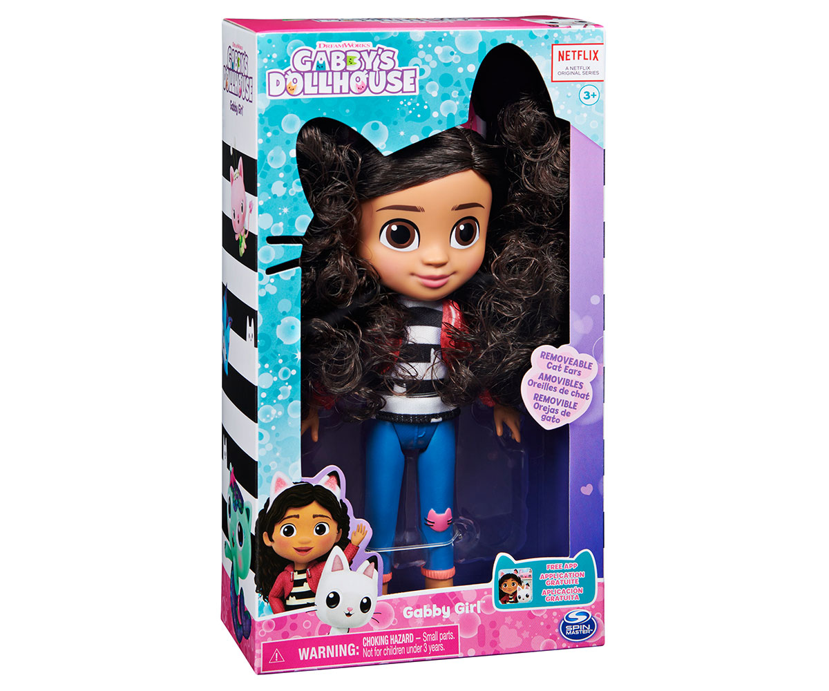 Кукла Gabby's Dollhouse – Габи с къдрава коса, 20 см