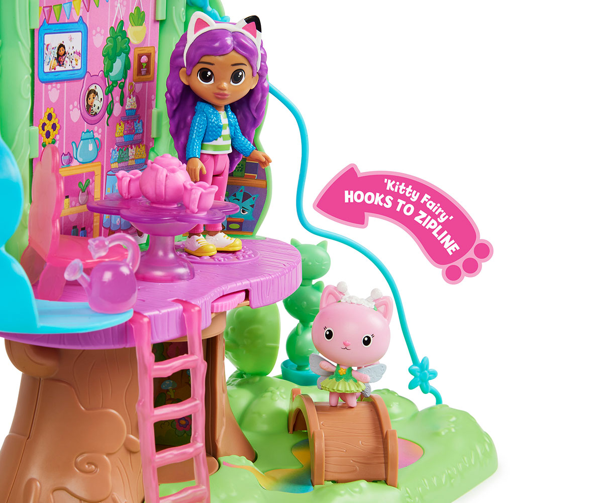 Къща за кукли Gabby's Dollhouse – Приказна къща на дърво
