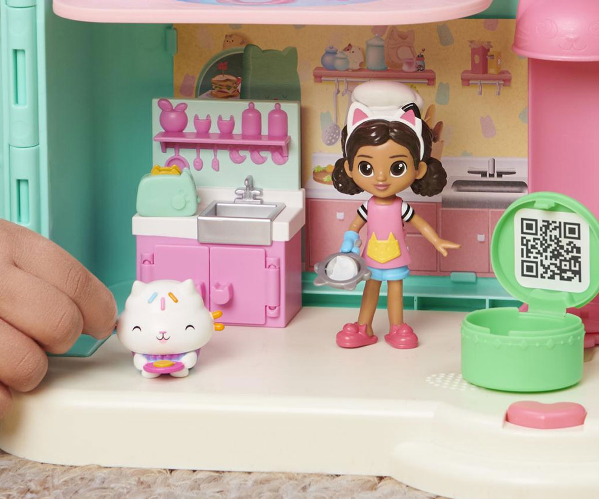 Комплект кухня Gabby's Dollhouse Обяд и Вечеря, фигурка 9 см