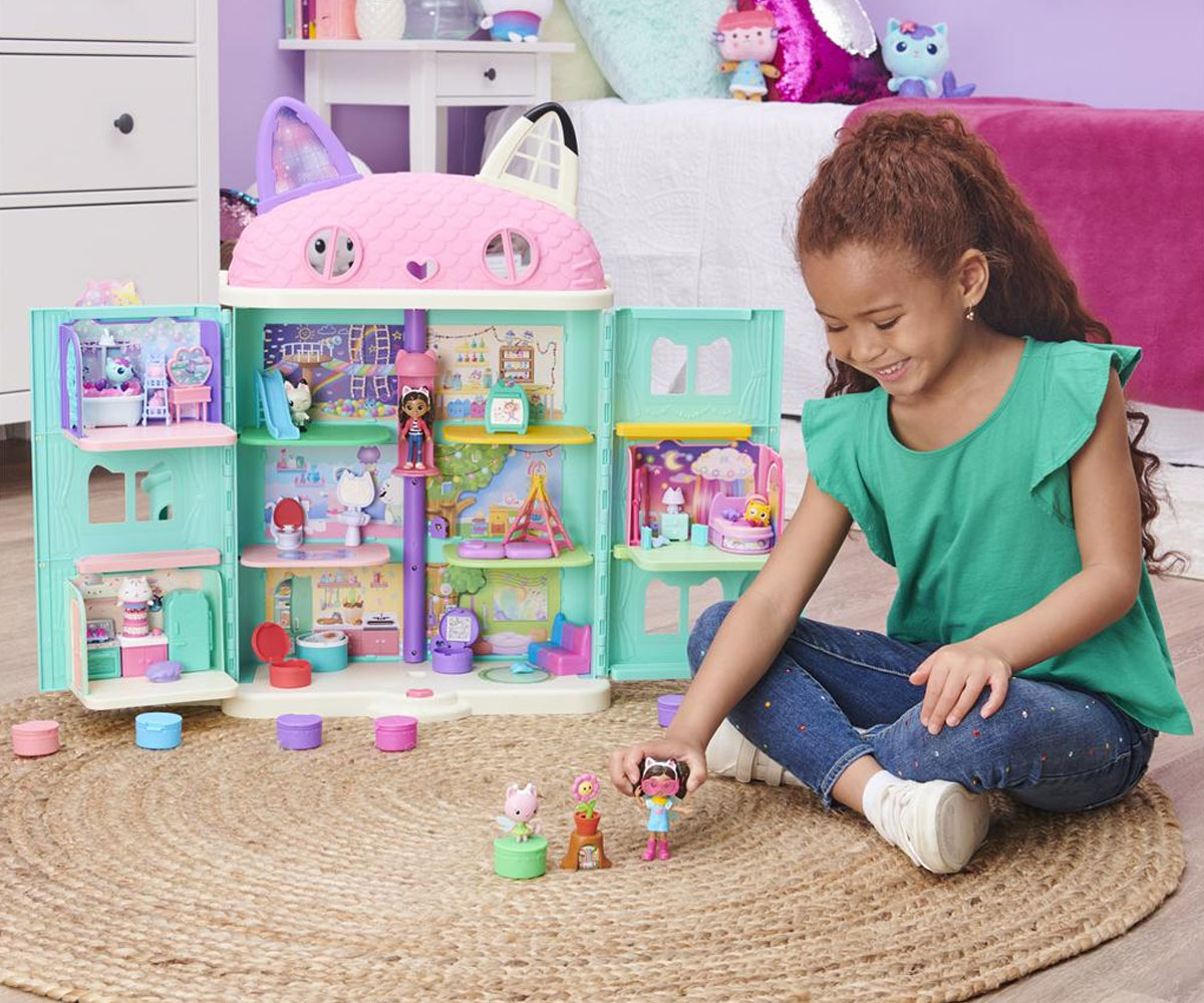 Градински комплект Gabby's Dollhouse – Цветната градина на Габи