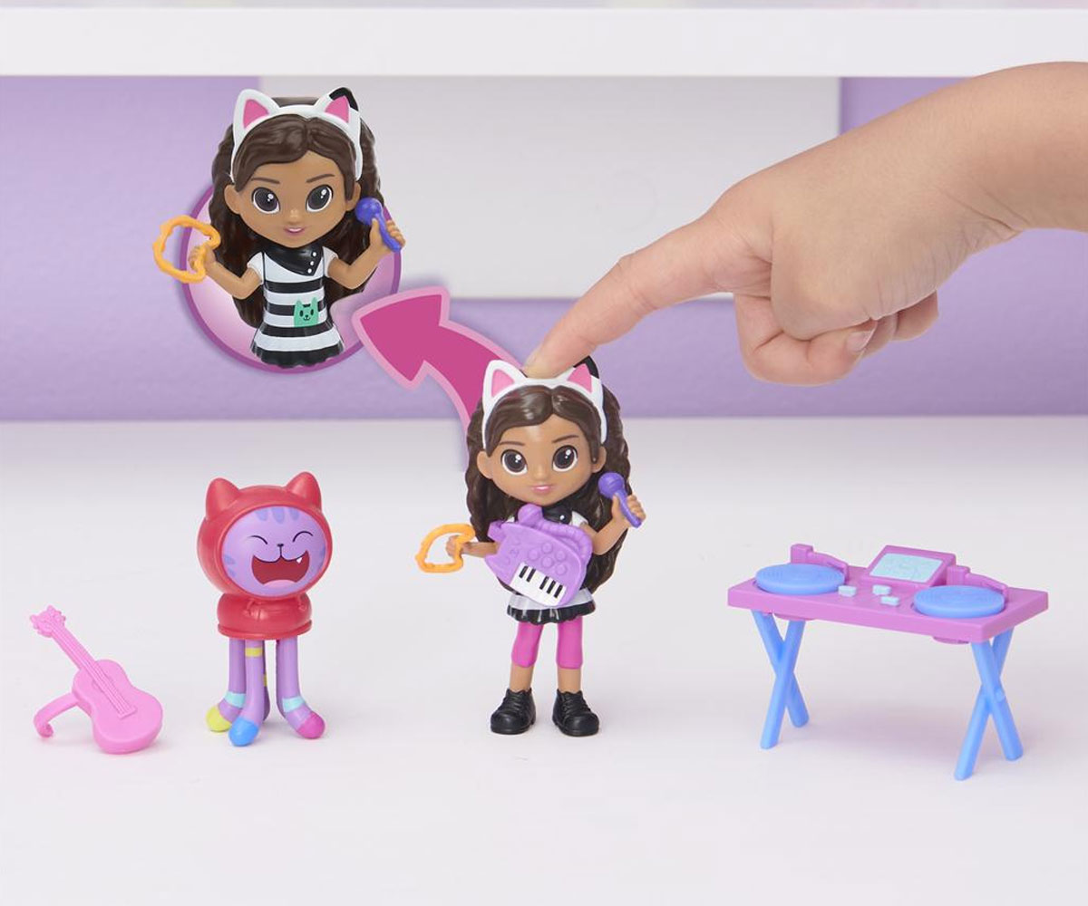 Караоке комплект Gabby's Dollhouse – Котето на Габи с микрофон