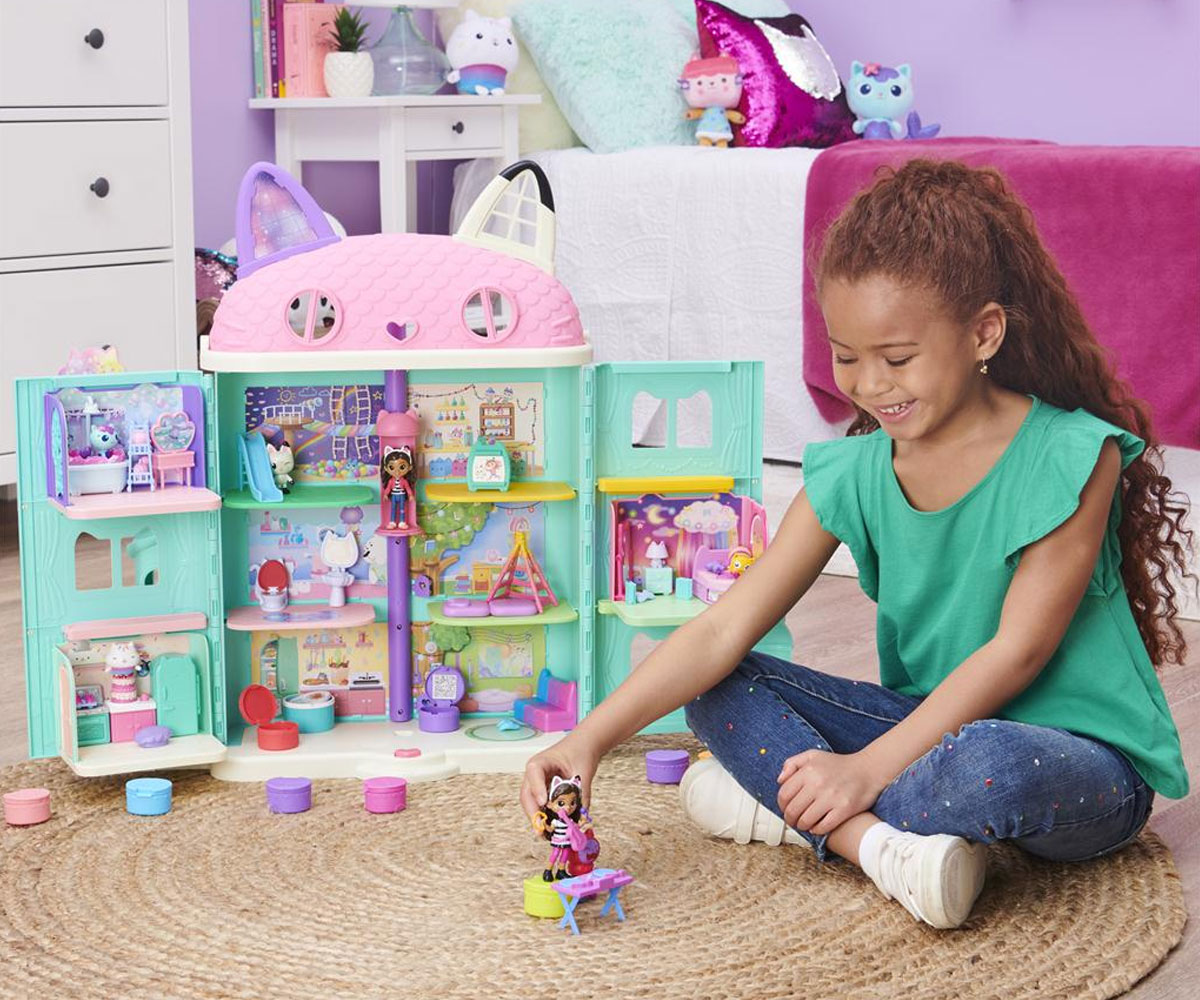 Караоке комплект Gabby's Dollhouse – Котето на Габи с микрофон