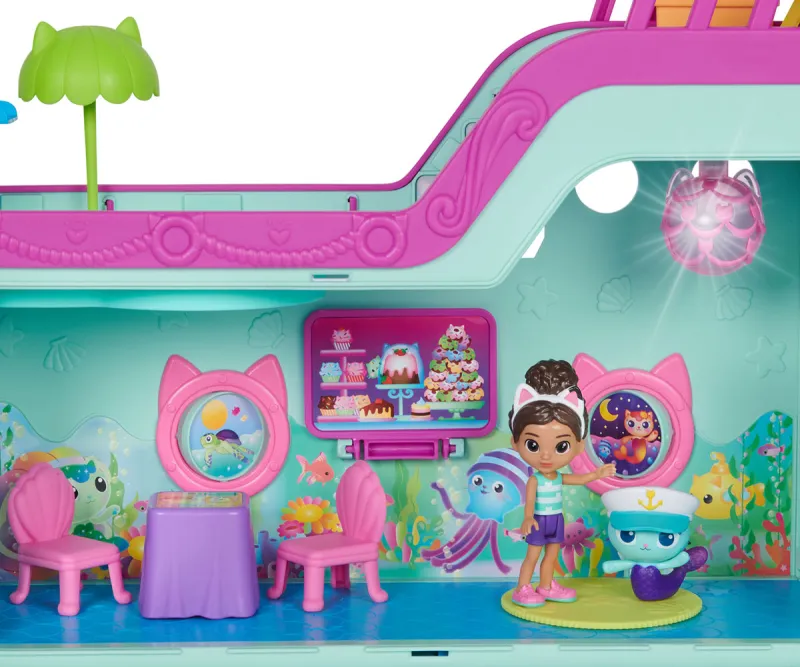 Gabby's Dollhouse – игрален комплект Кораб с над 18 части