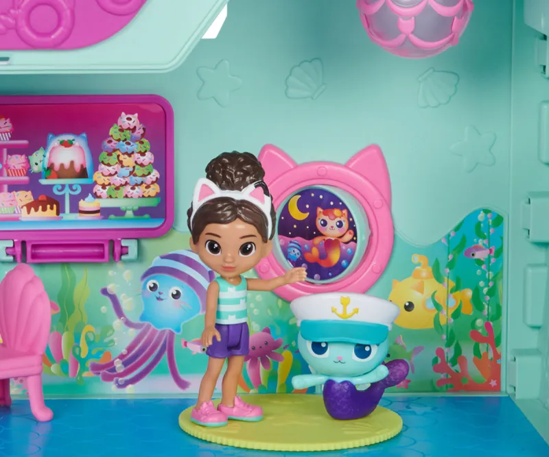 Gabby's Dollhouse – игрален комплект Кораб с над 18 части