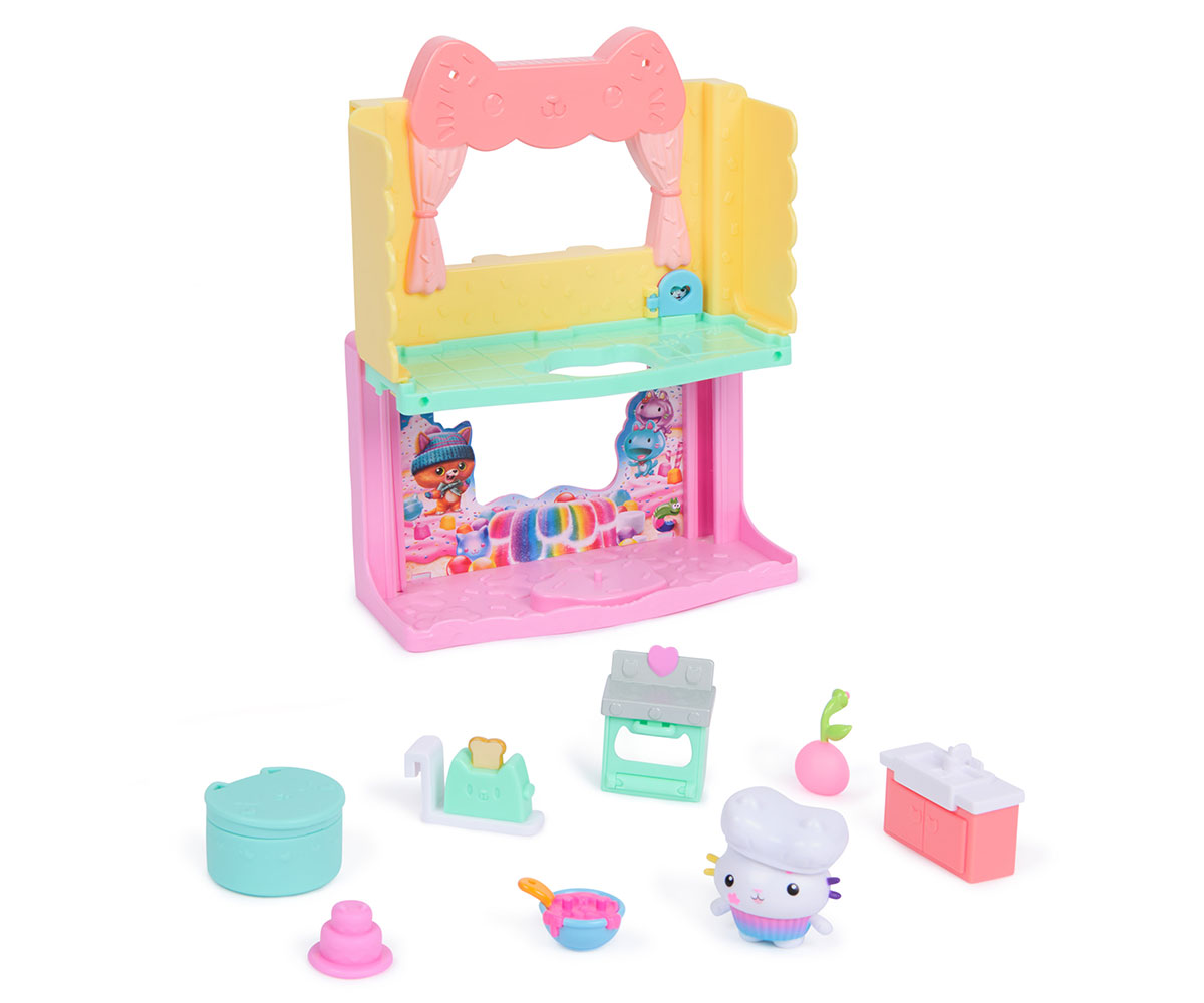 Кухня Spin Master Gabby's Dollhouse – КейкиКет, 10 части