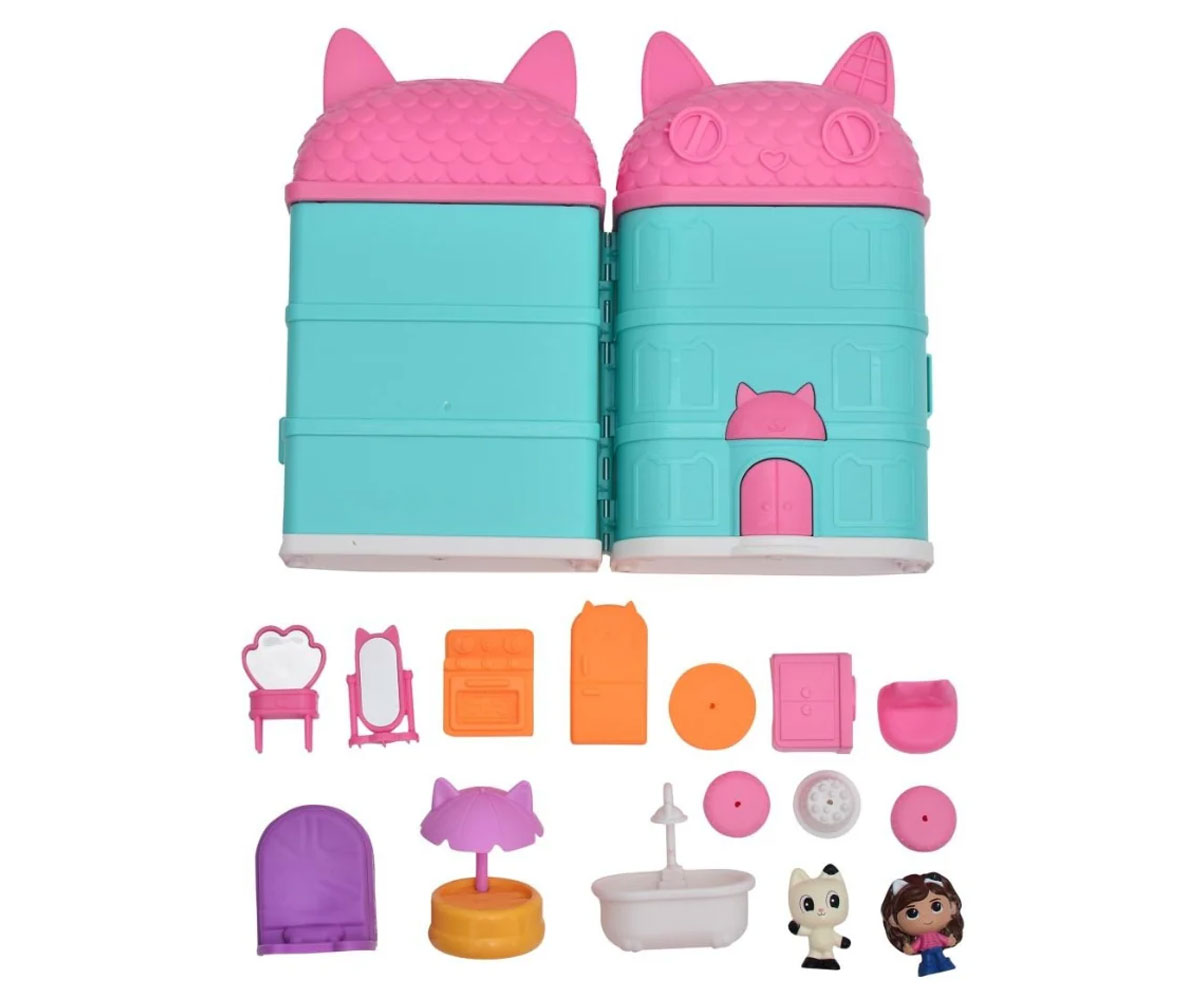 Мини къщичка Spin Master Gabby's Dollhouse – от картон и пластмаса