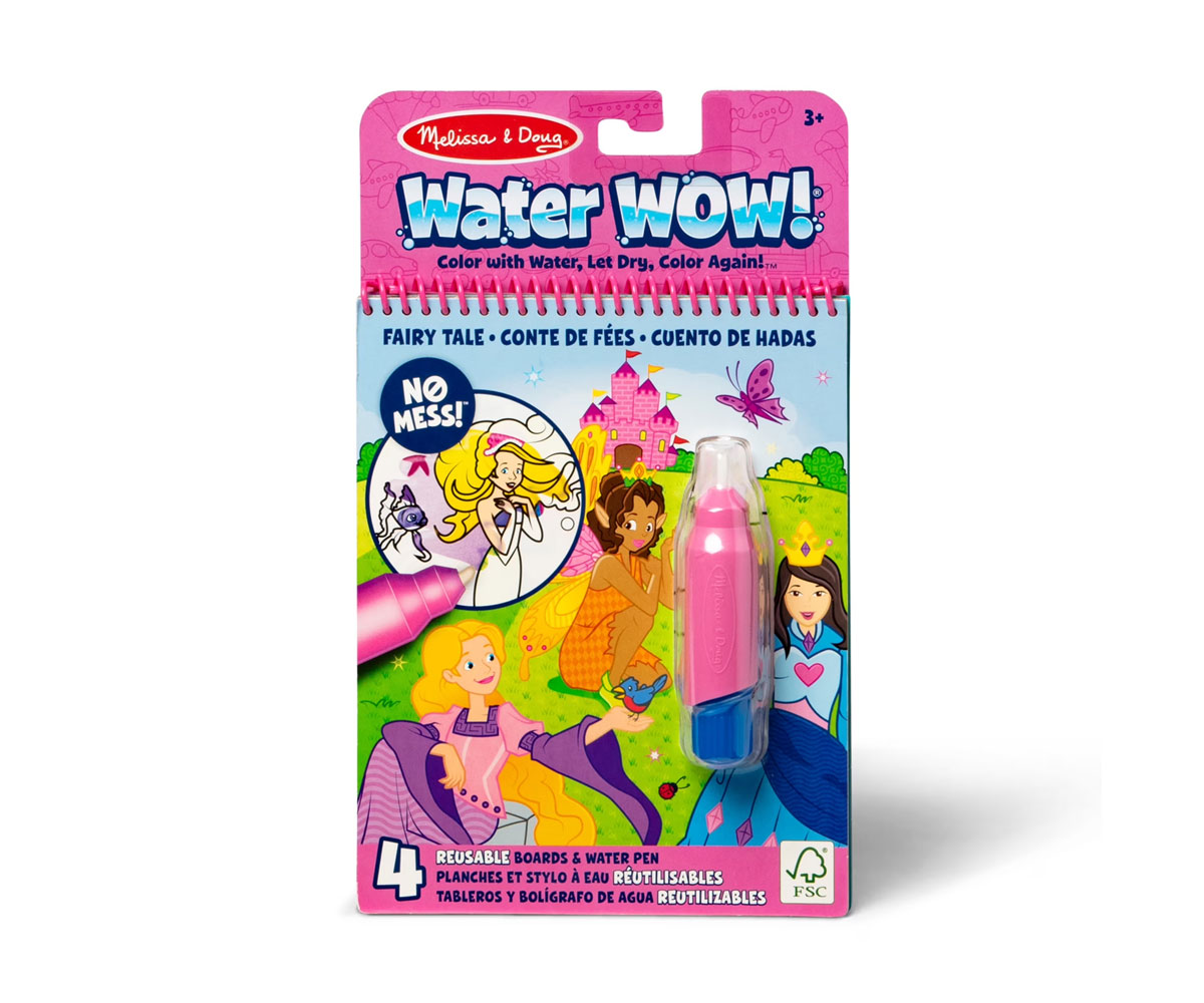 Melissa & Doug Water Wow Приказка – оцветяване с вода, 4 страници