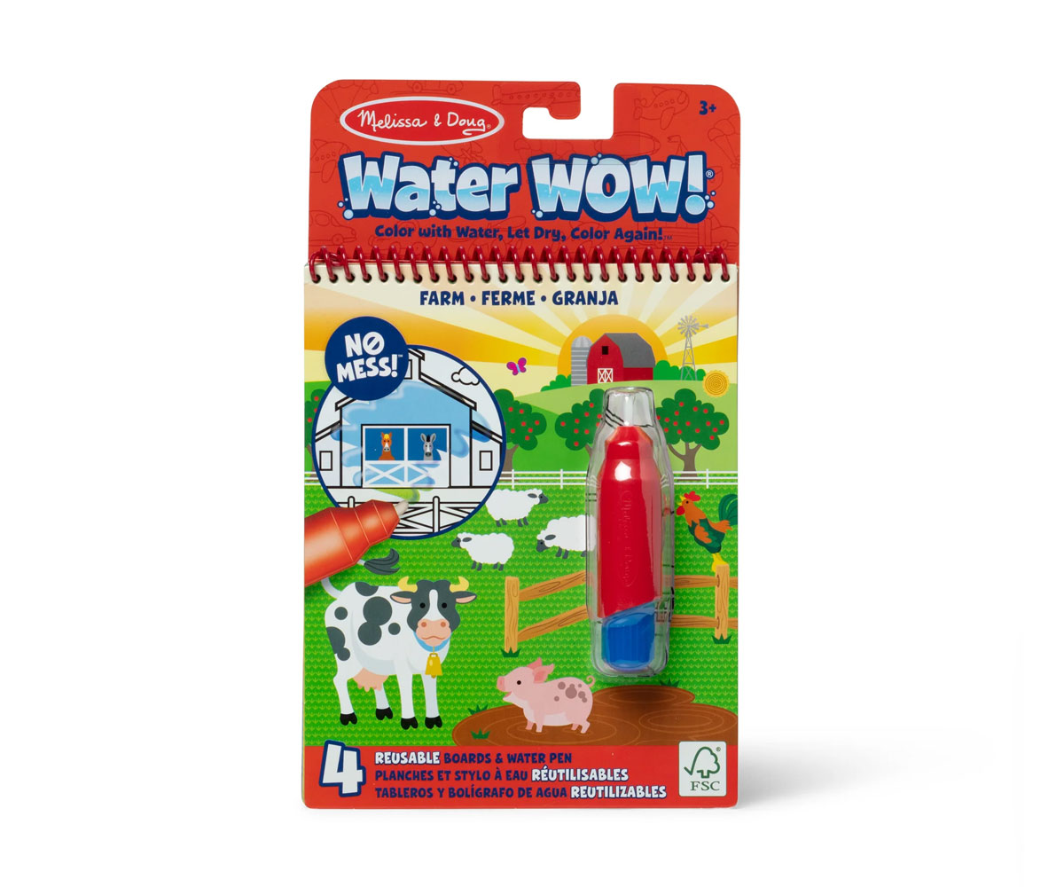 Melissa & Doug Water Wow Приказка – оцветяване с вода, 4 страници