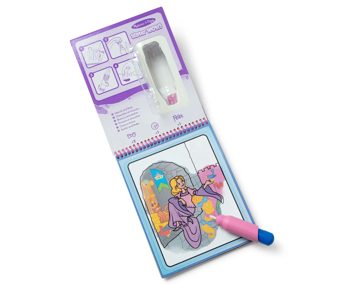 Melissa & Doug Water Wow Приказка – оцветяване с вода, 4 страници