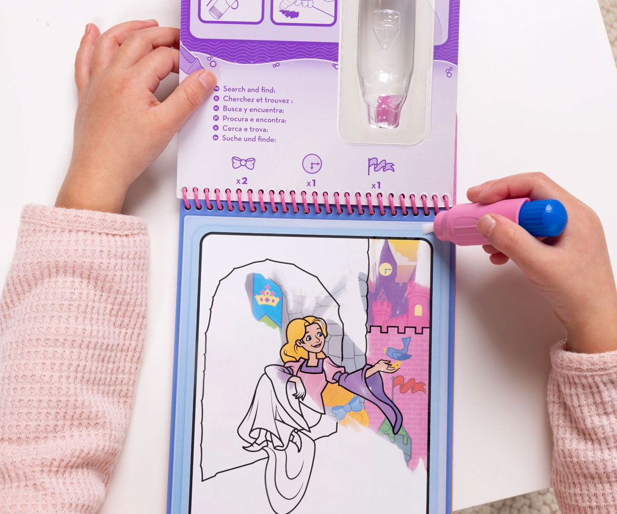 Melissa & Doug Water Wow Приказка – оцветяване с вода, 4 страници