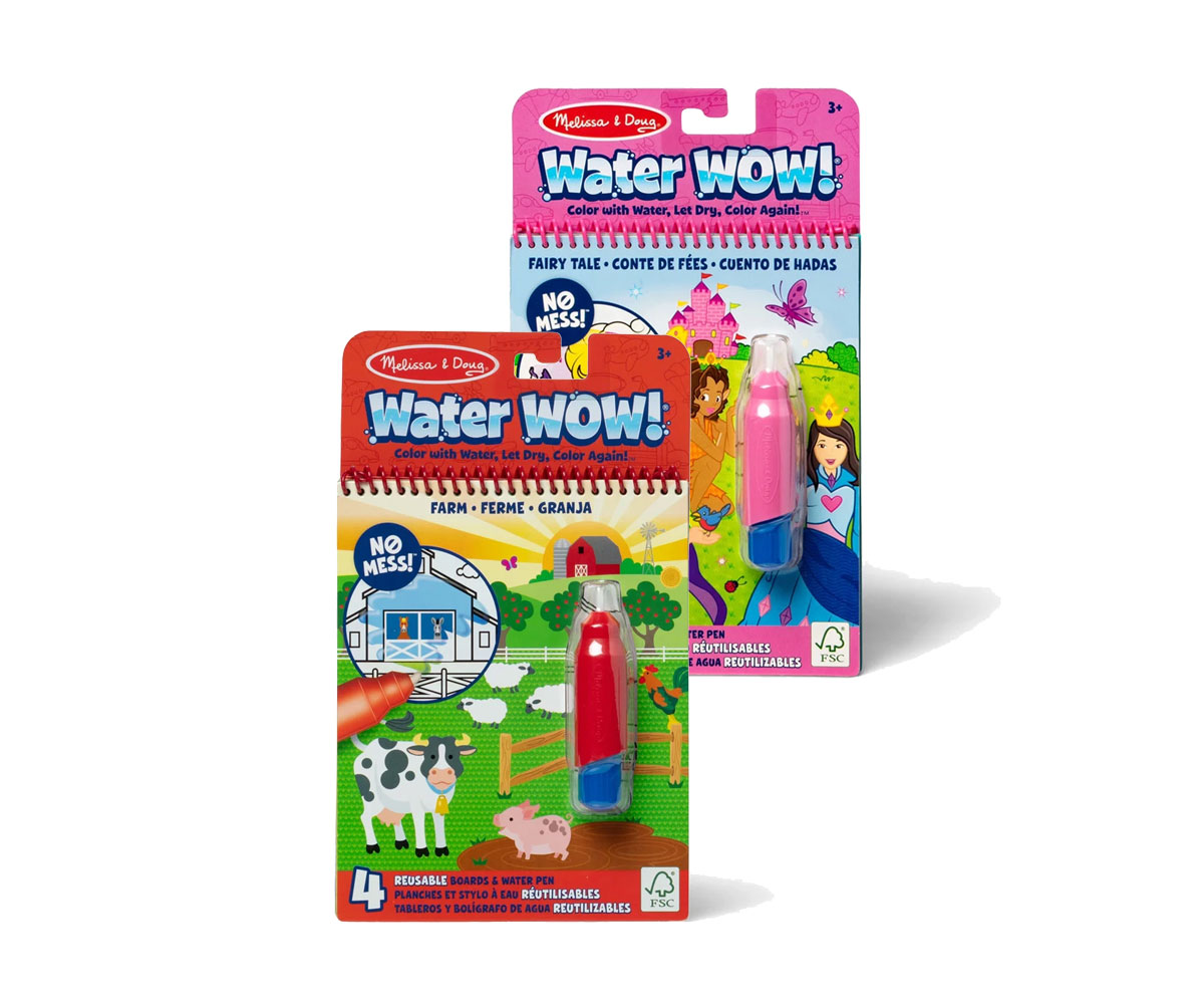 Melissa & Doug Water Wow Приказка – оцветяване с вода, 4 страници