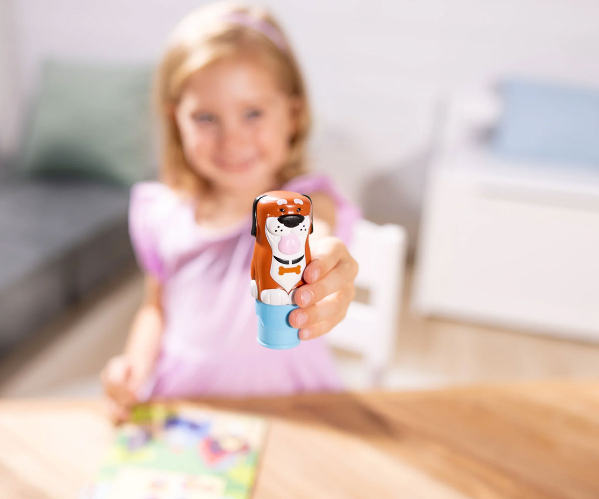 Melissa & Doug Sticker WOW – книжка със стикери Куче, 300 стикера
