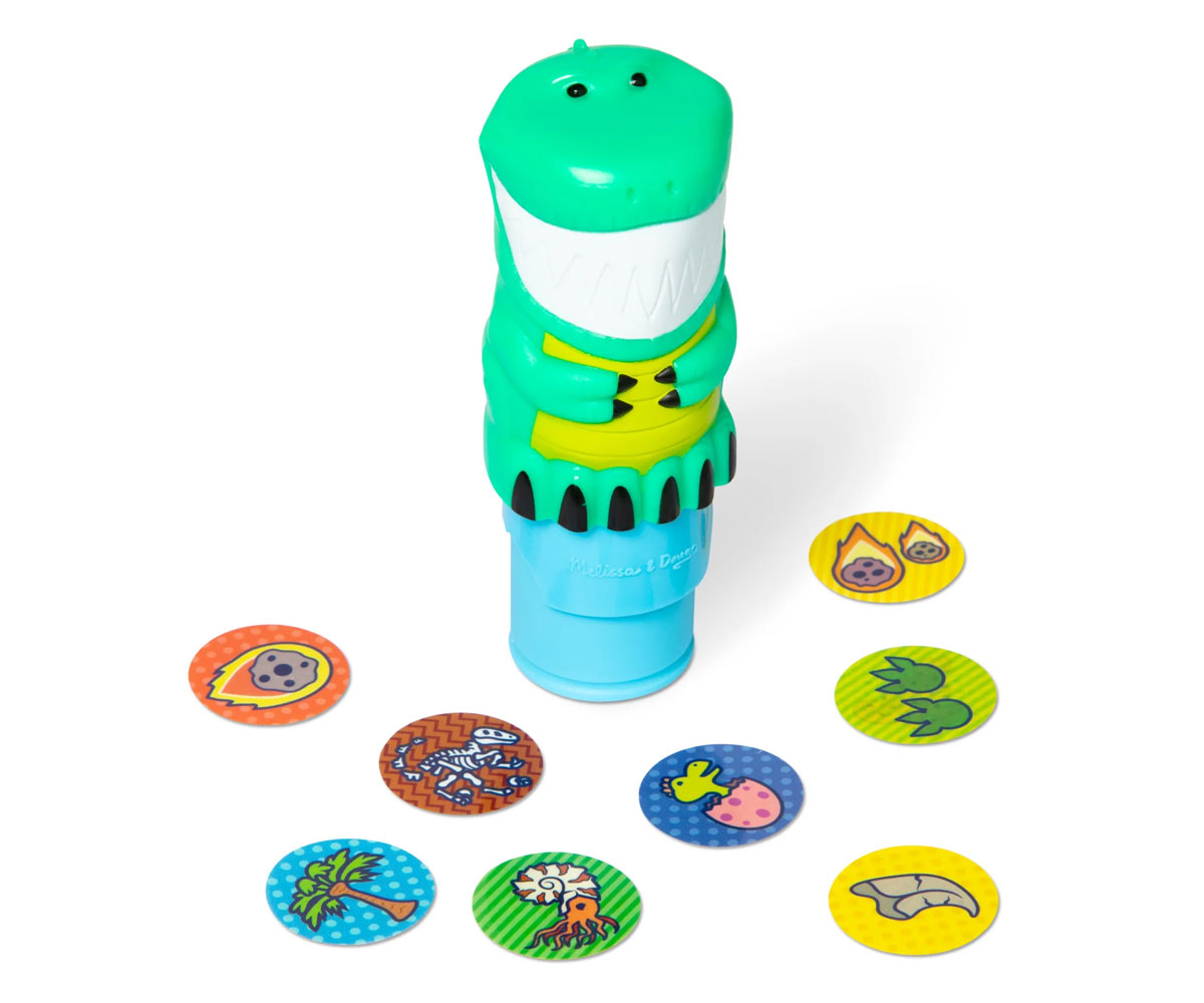 Melissa & Doug Sticker WOW – книжка със стикери Динозавър, 300 стикера