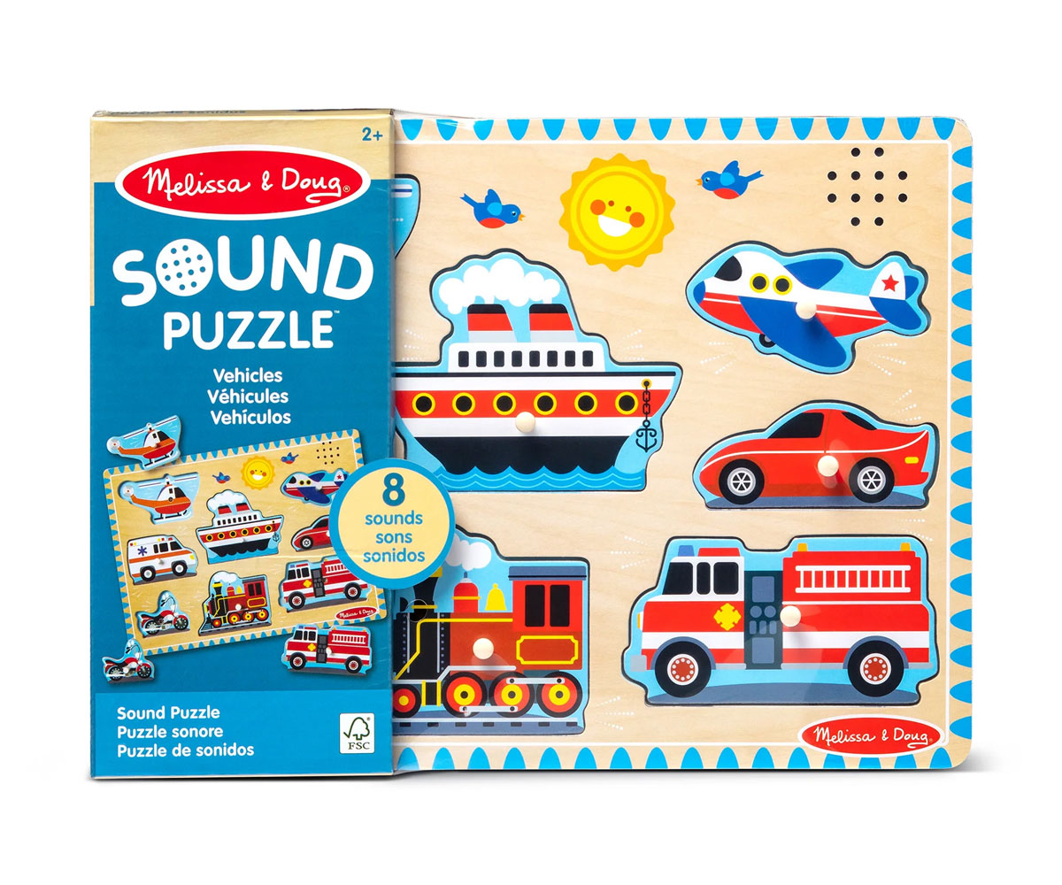 Melissa & Doug Blockables Сафари – дървени кубчета