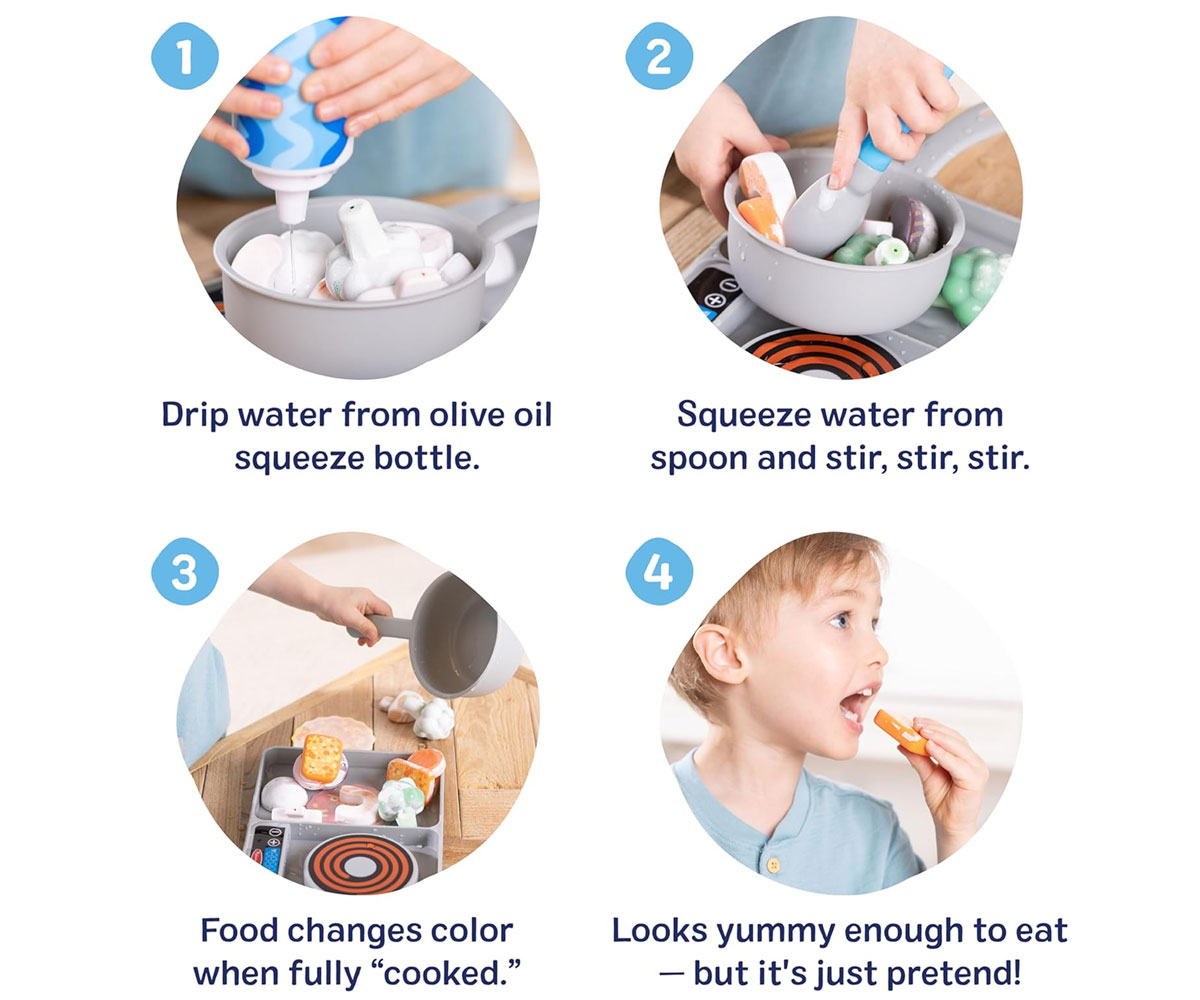 Melissa & Doug Water Wow Готварски сет с котлон