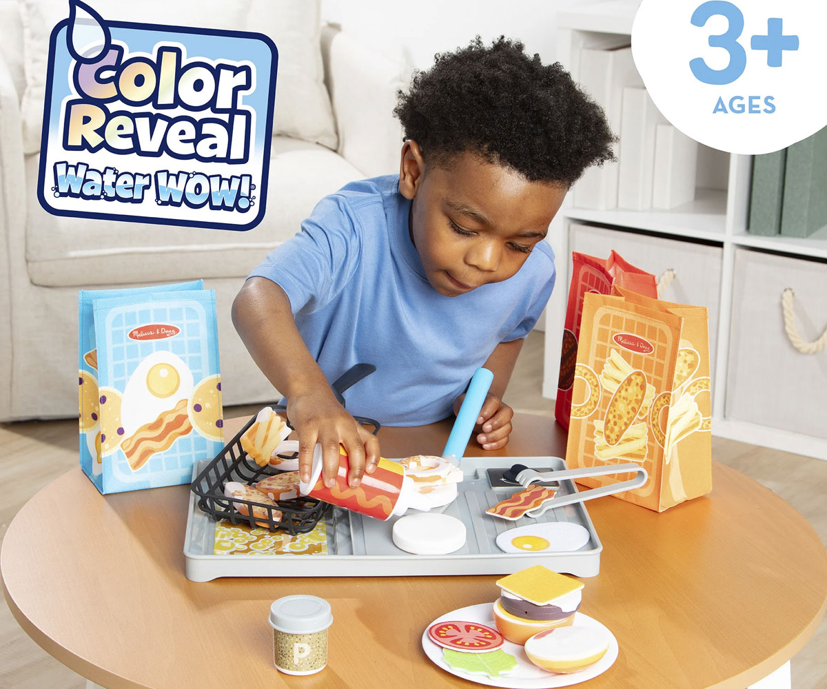 Melissa & Doug Water Wow Грил сет с воден маркер