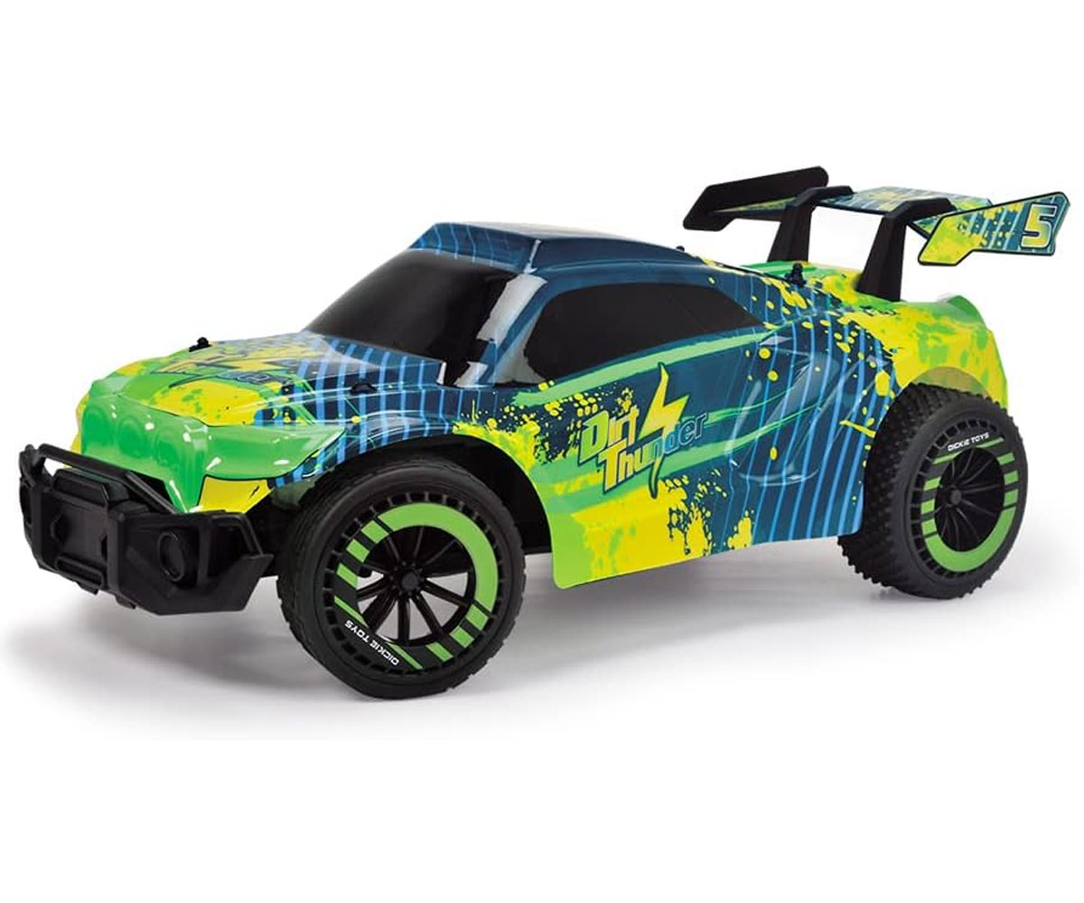 Радиоуправляема кола Dickie Dirt Thunder RTR, 46 см, 1:10