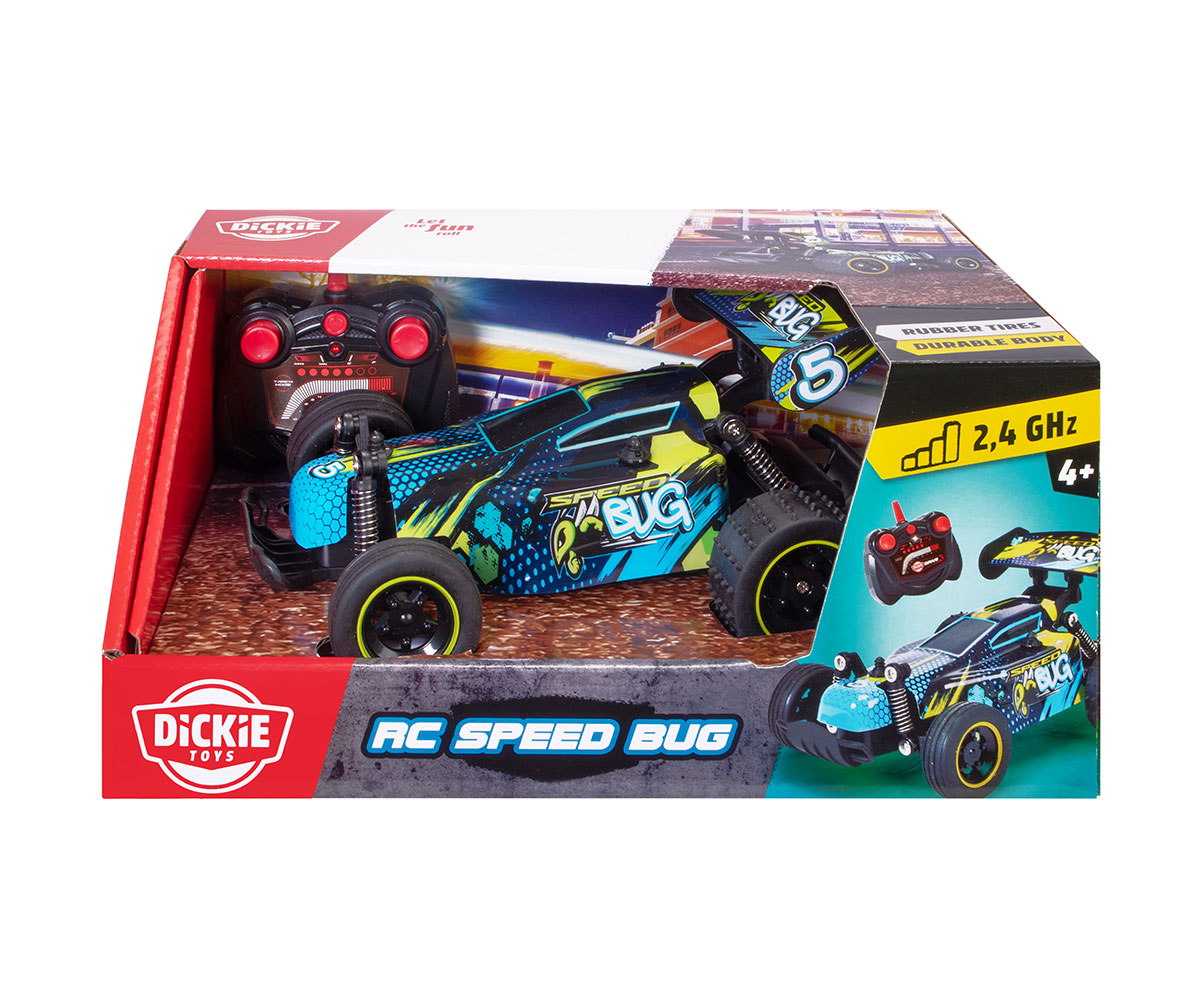 Dickie Toys Speed Bug – радиоуправляема кола 2,4 GHz, до 8 км/ч