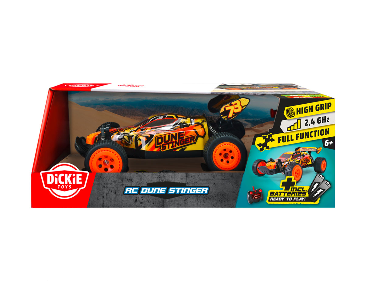 Радиоуправляема кола-бъги Dickie Dune Stinger, 22 см