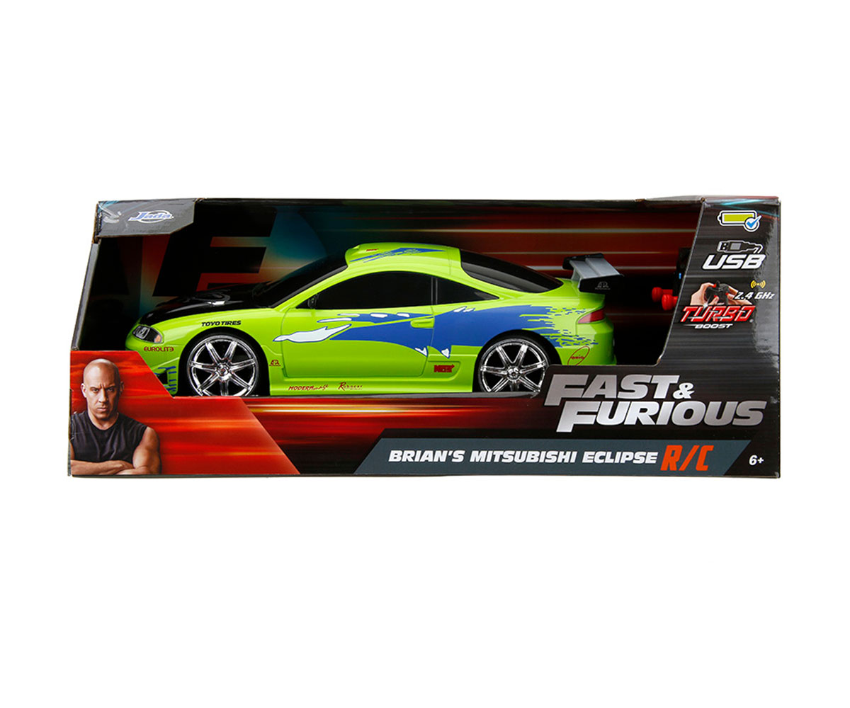 Радиоуправляема кола Jada Mitsubishi Eclipse 1:16 Fast & Furious