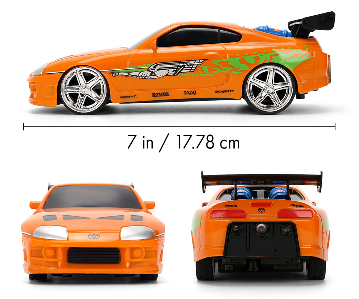 Радиоуправляема кола Jada Toyota Supra Nitro Vapor 1:24