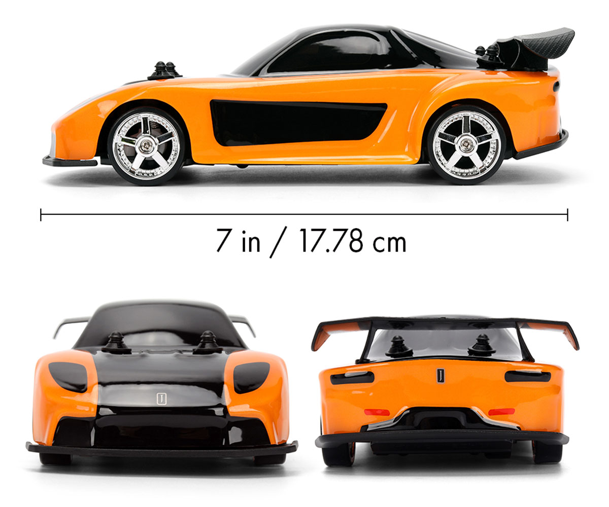 Радиоуправляема дрифт кола Jada Mazda RX-7 1:24 от Tokyo Drift