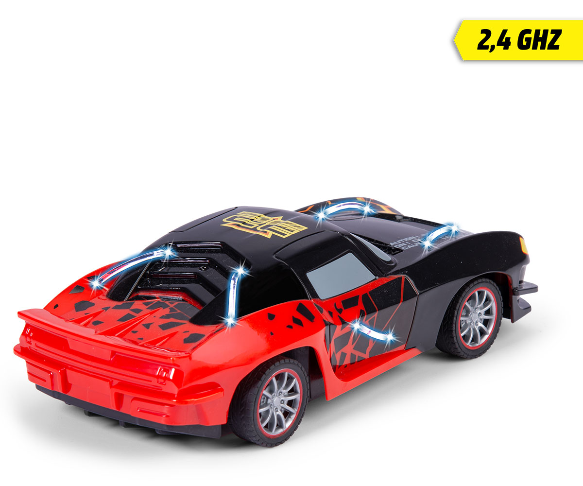 Dickie Toys Нощен фантом – радиоуправляема кола с LED, 20 см