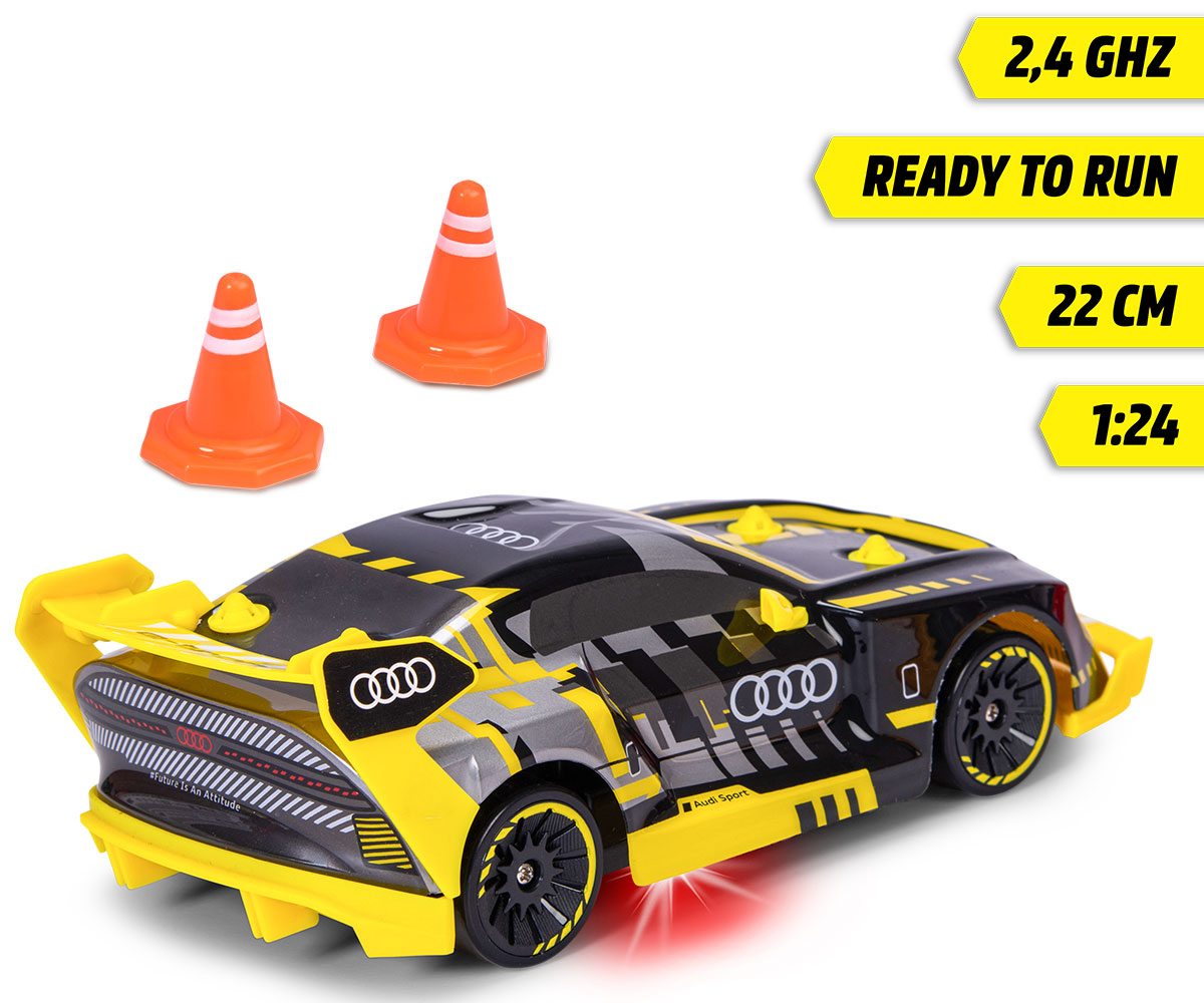 Радиоуправляема дрифт кола Dickie Audi S1 E-Tron Quattro 1:16