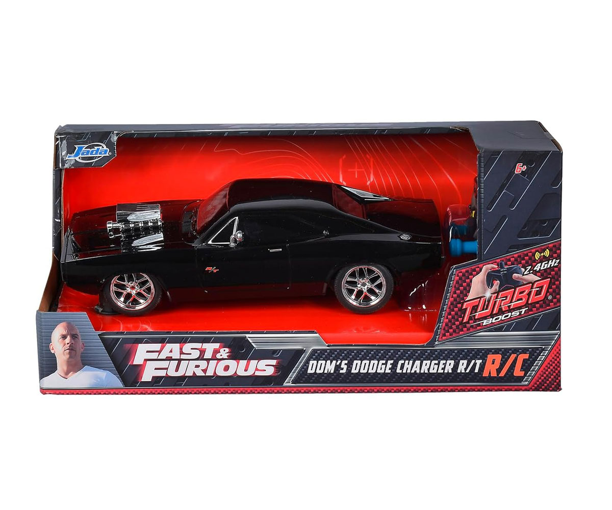 Радиоуправляема кола Jada Dodge Charger R/T 1970, 1:24, 18 см