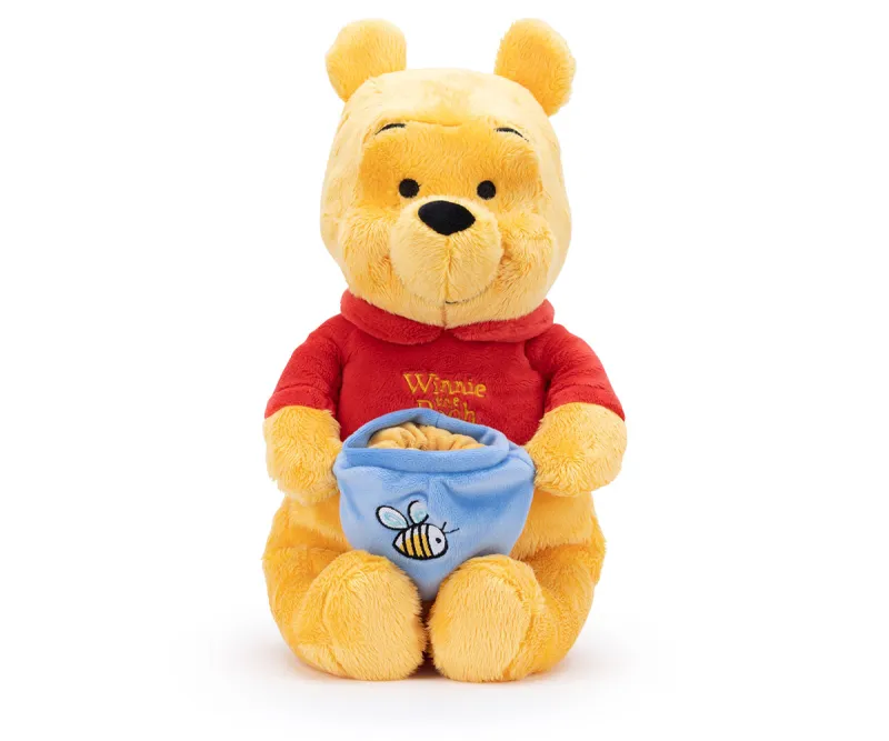 Плюшена играчка Мечо Пух с къпкейк Disney, 17 см
