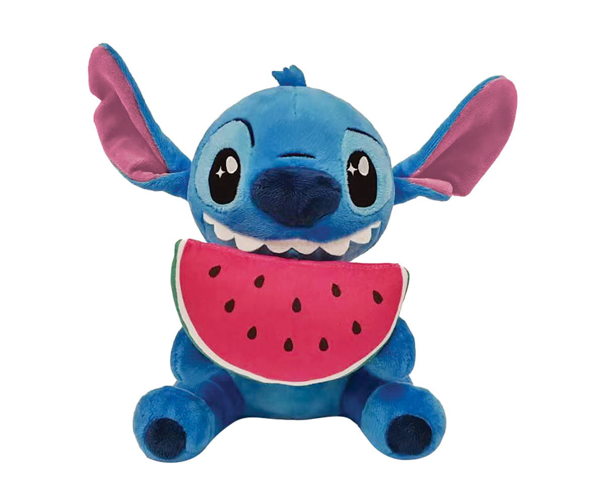 Плюшена играчка Disney Стич с диня, 23 см