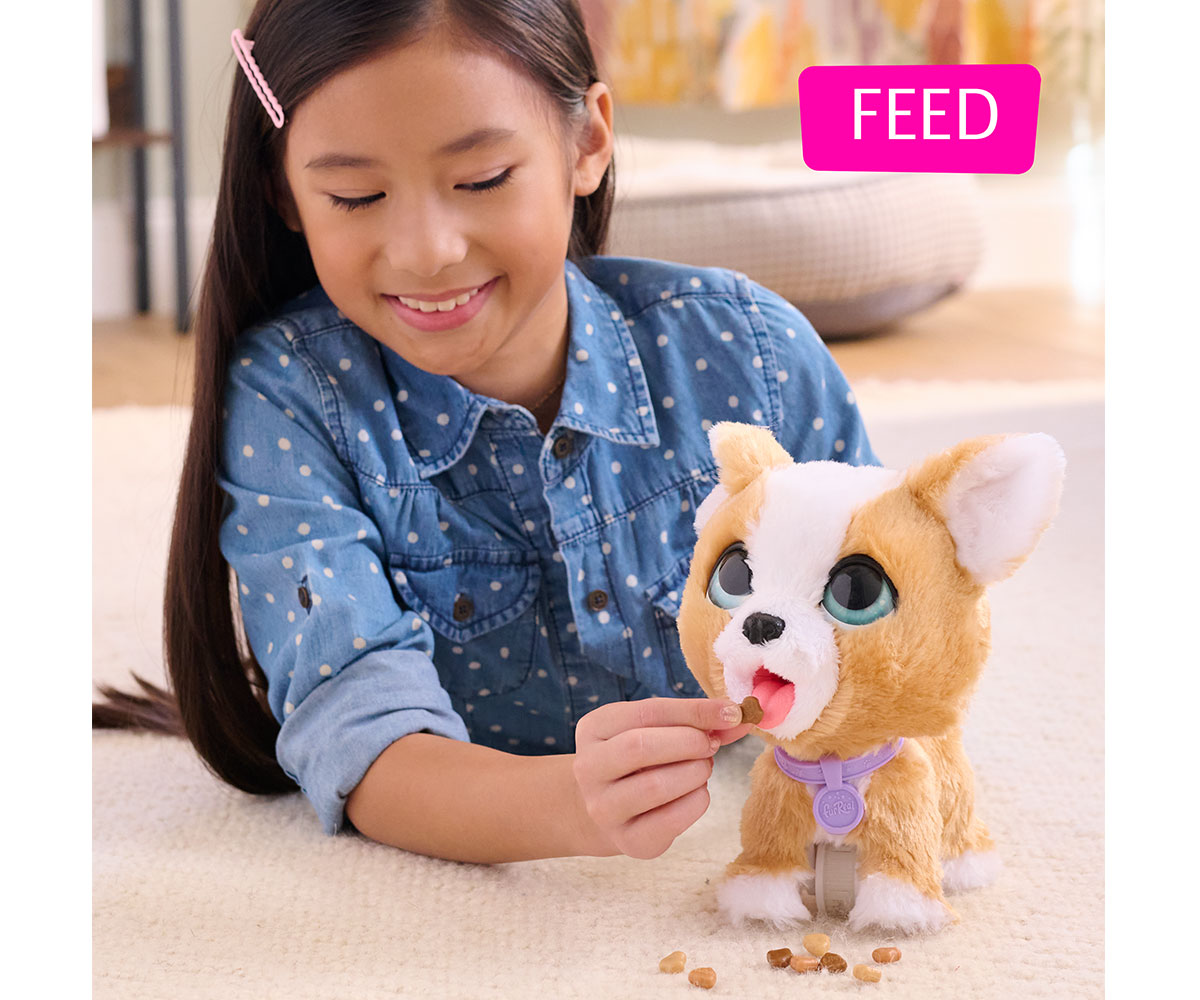 Акащо кученце Just Play furReal Корги, 20 см