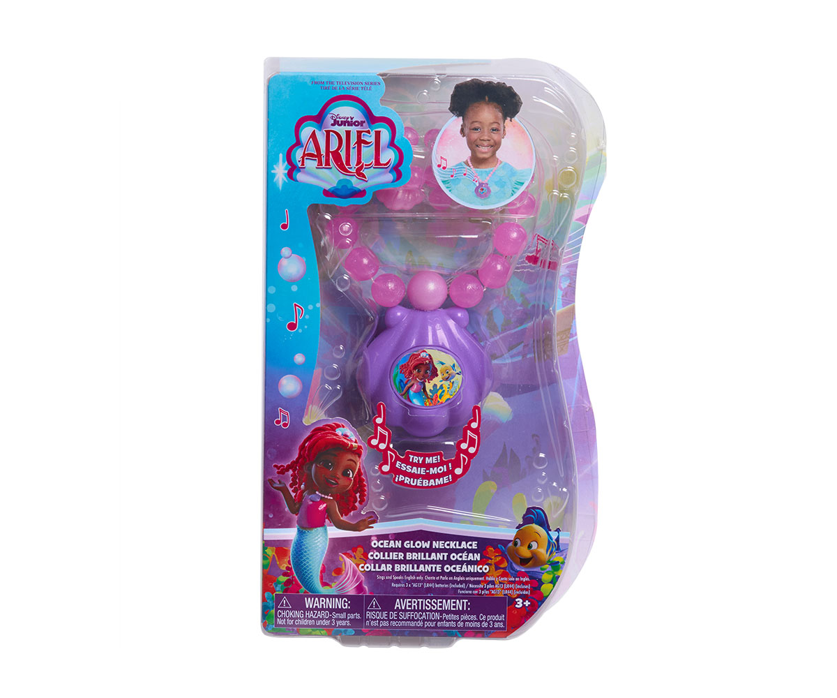 Колие с мелодии Just Play Disney Junior Ариел Ocean Glow