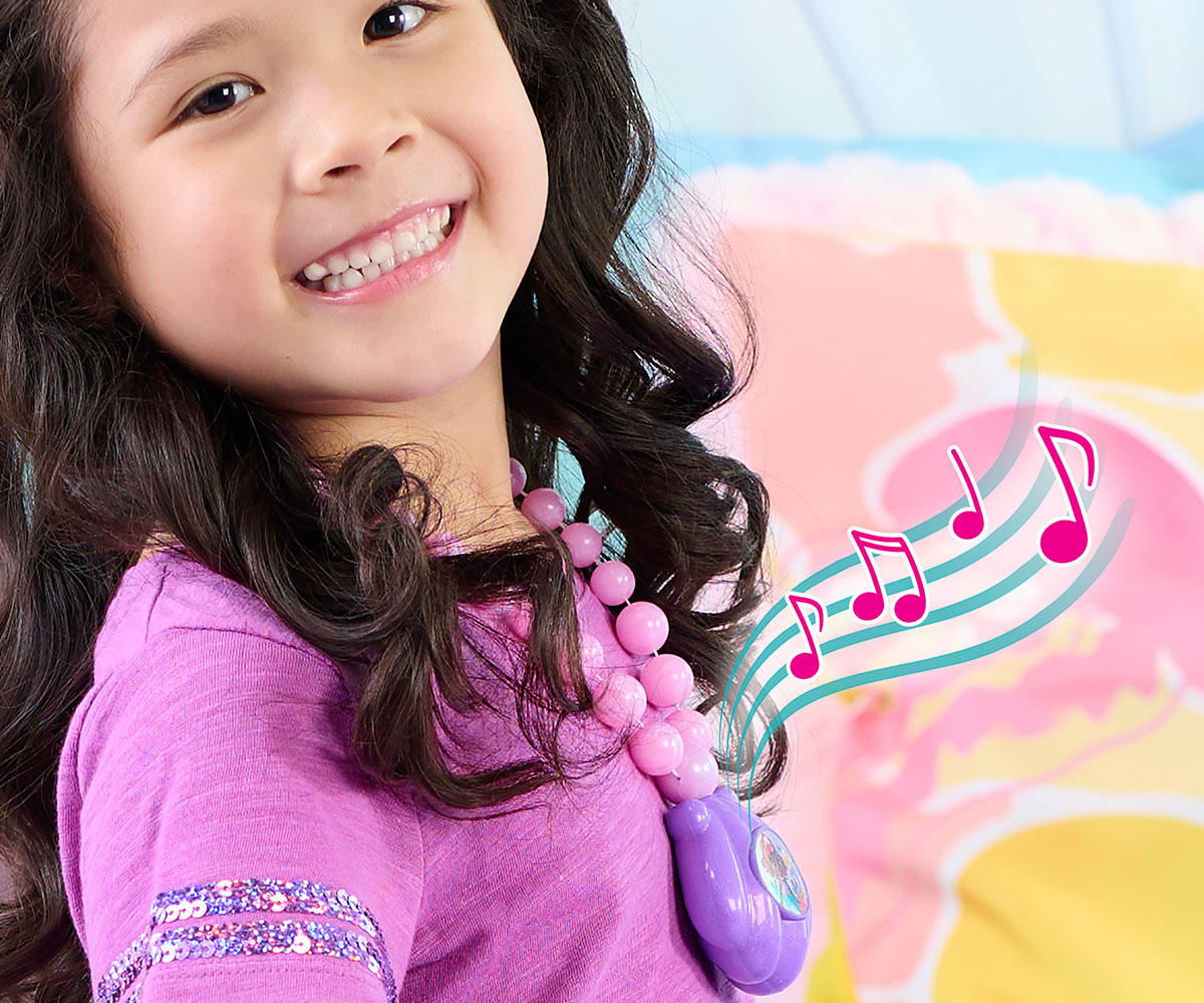 Колие с мелодии Just Play Disney Junior Ариел Ocean Glow