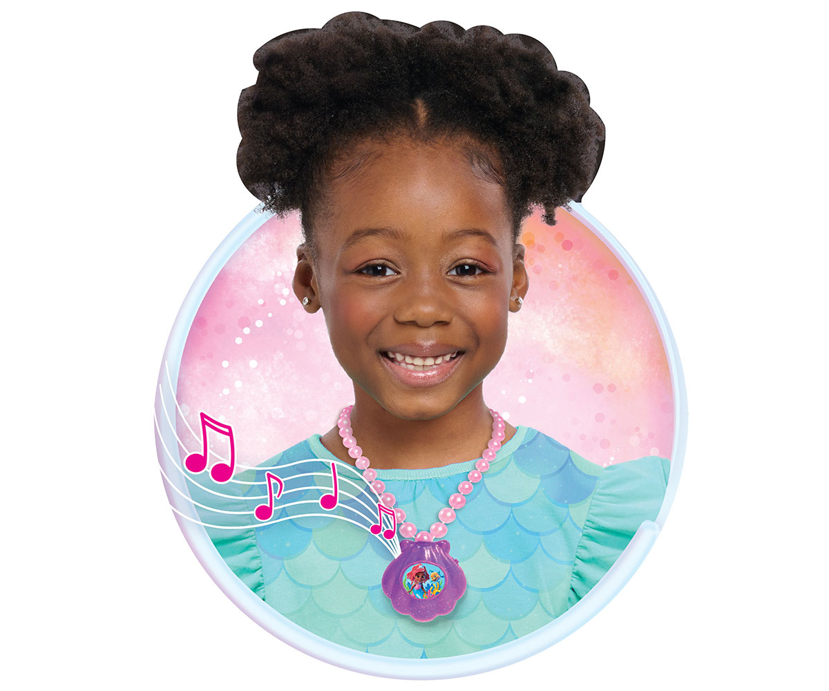 Колие с мелодии Just Play Disney Junior Ариел Ocean Glow