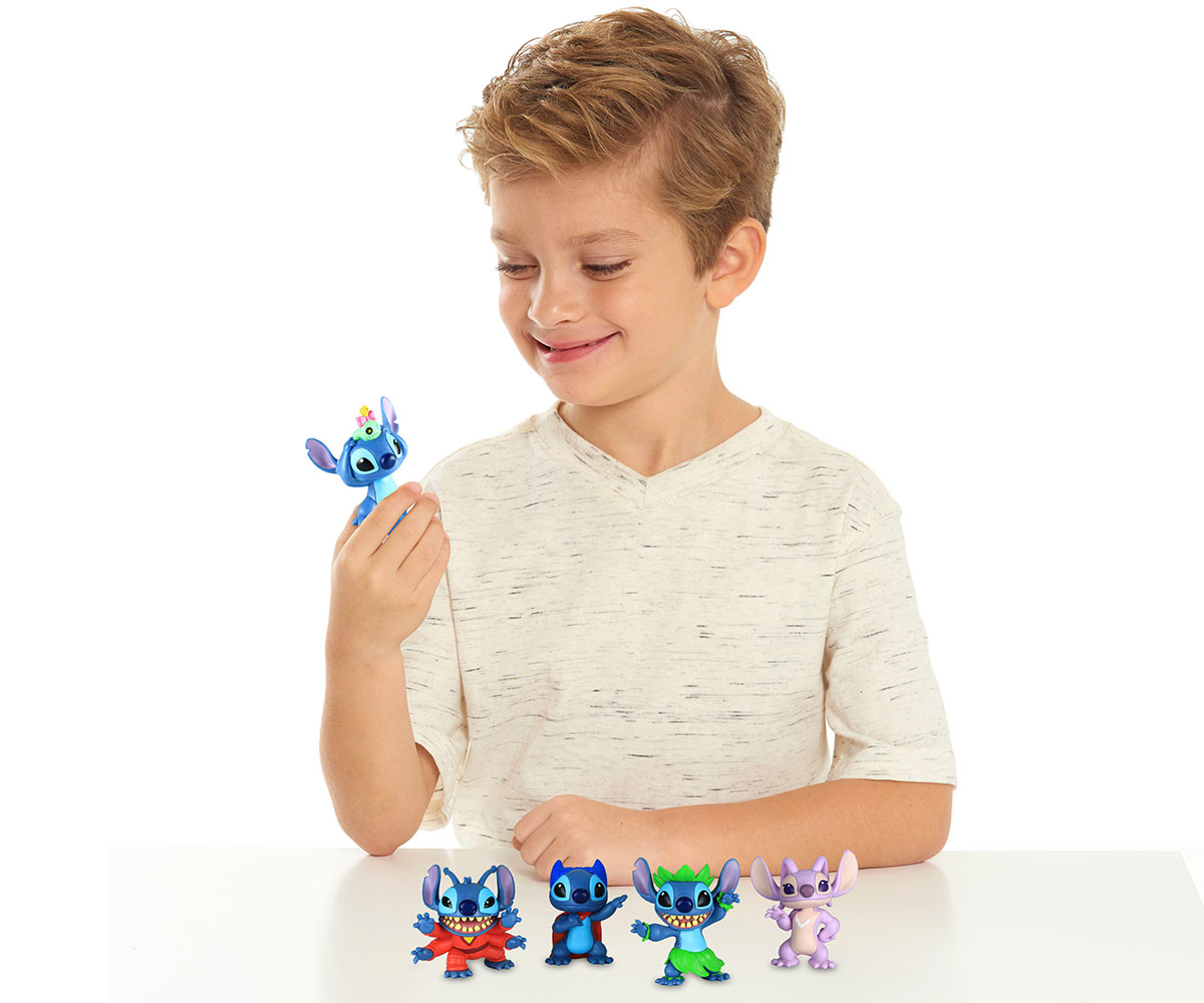 Комплект 5 фигурки Just Play Disney Стич, 7.5 см