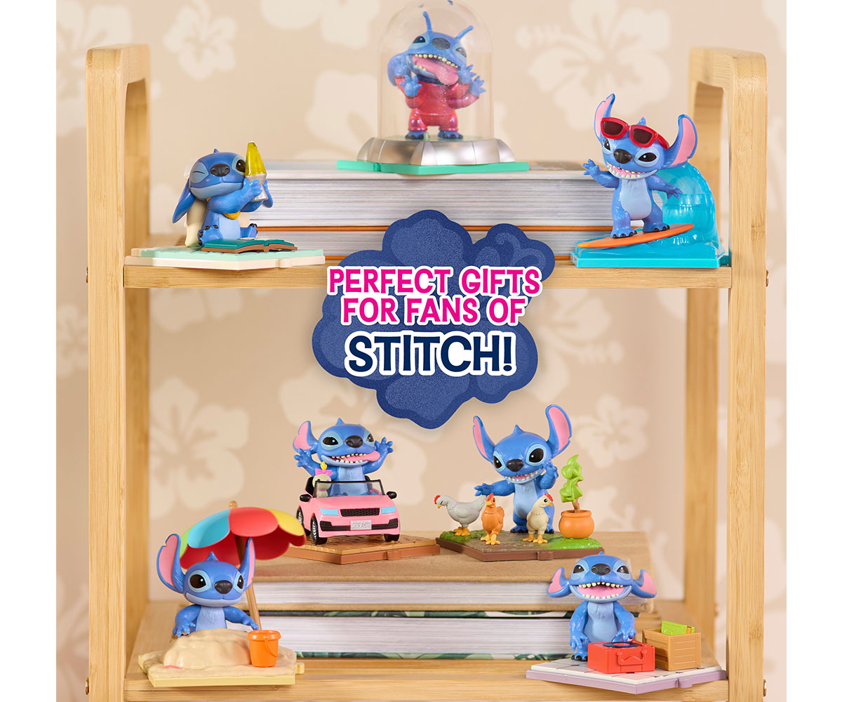 Фигурка изненада Just Play Disney Стич Movie Time, 7.5 см