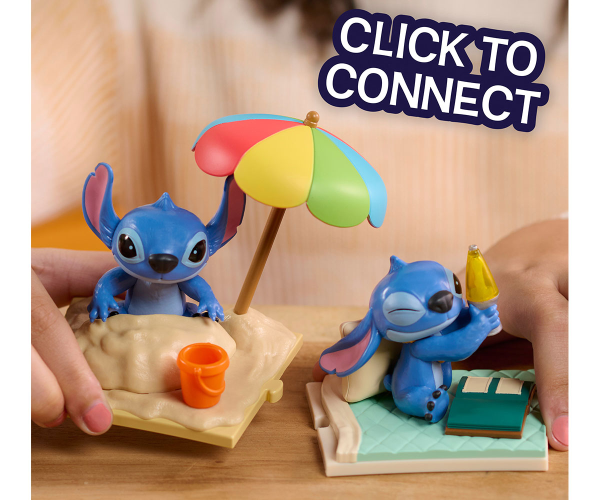 Фигурка изненада Just Play Disney Стич Movie Time, 7.5 см