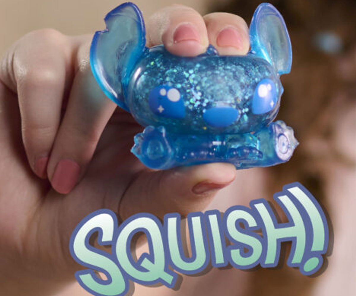 Фигурка изненада Squish-a-Stitch Стич Just Play, около 5 см
