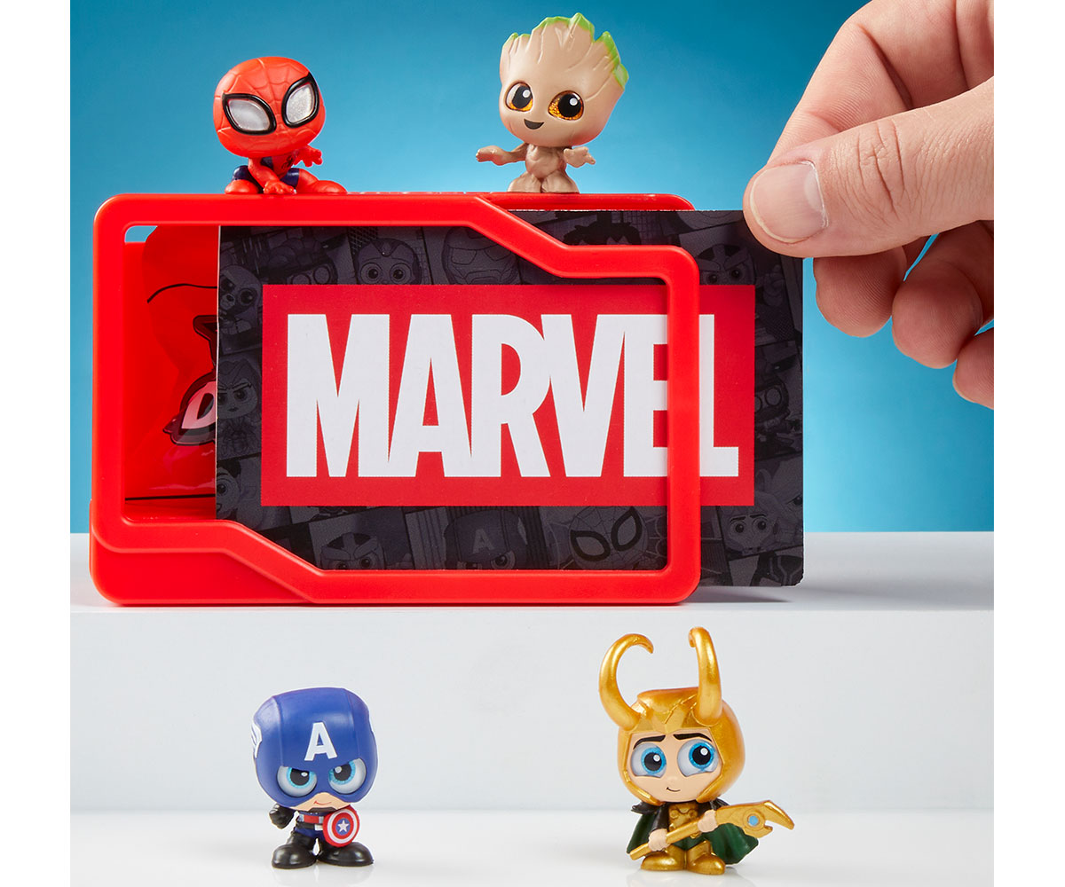 Мини фигурки Marvel Doorables Action Peek, 4 фигурки