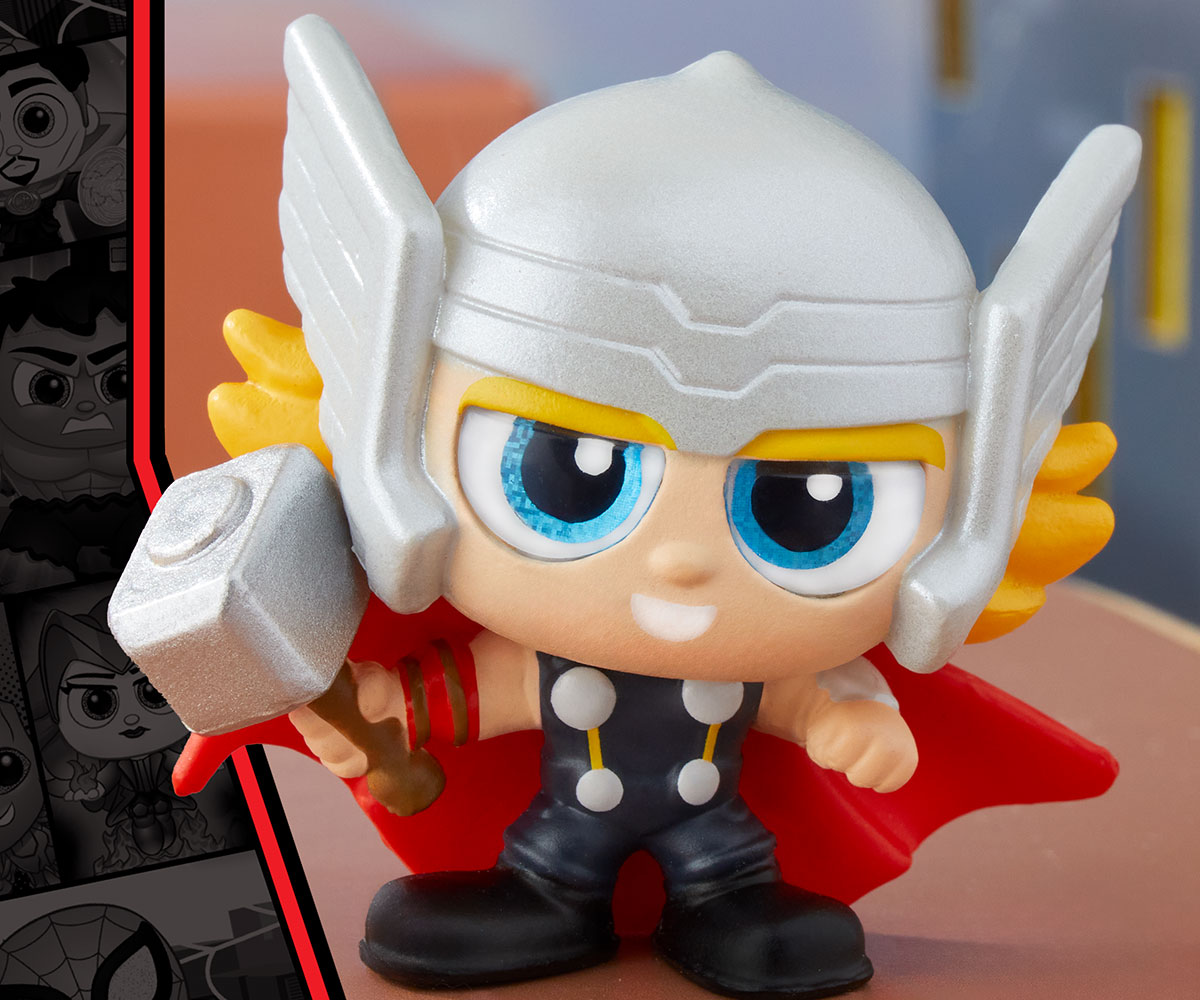 Мини фигурки Marvel Doorables Action Peek, 4 фигурки