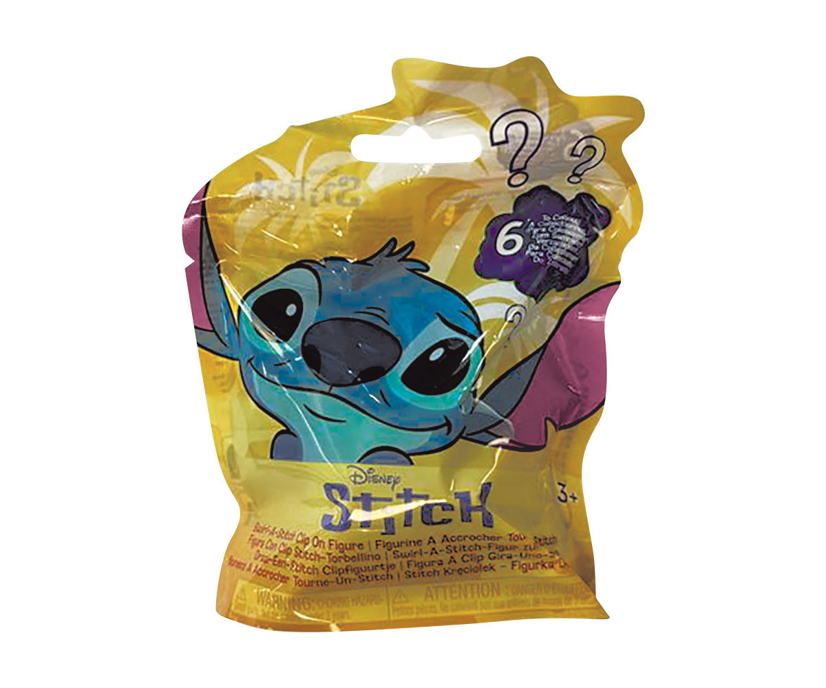 Ключодържател-клип Стич Swirl-a-Stitch Just Play, 7,5 см