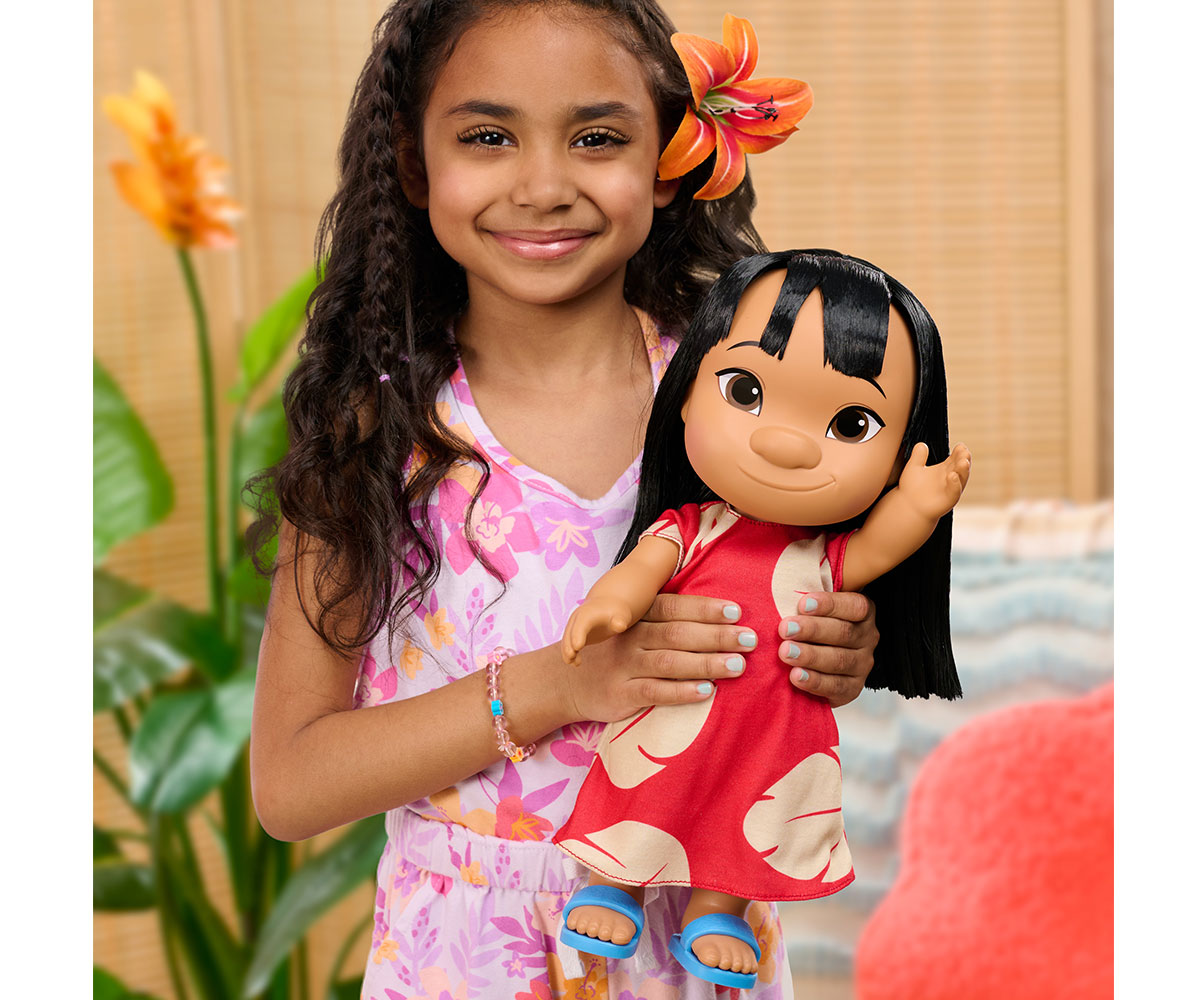 Кукла Лило, 36 см, и фигурка Стич Just Play Disney Lilo & Stitch