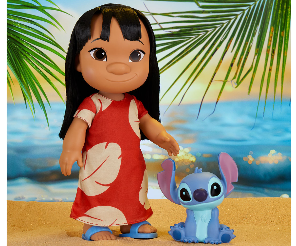 Кукла Лило, 36 см, и фигурка Стич Just Play Disney Lilo & Stitch