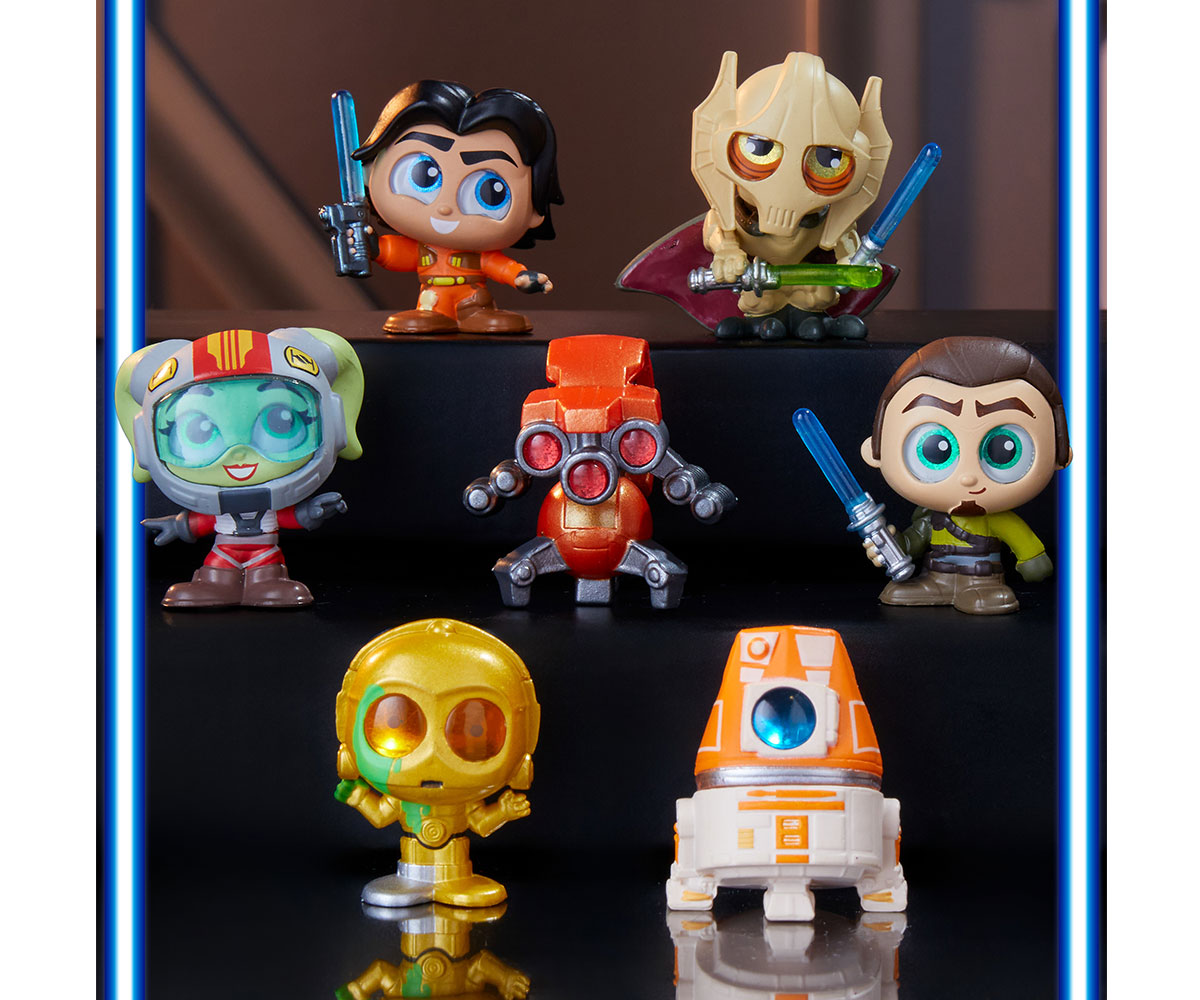 Фигурки Star Wars Doorables Galaxy Peek, серия 4, 4 броя