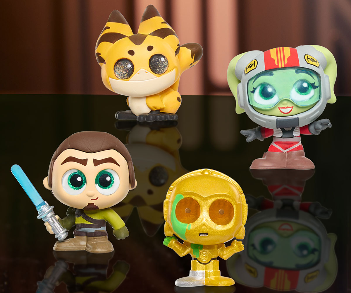Фигурки Star Wars Doorables Galaxy Peek, серия 4, 4 броя