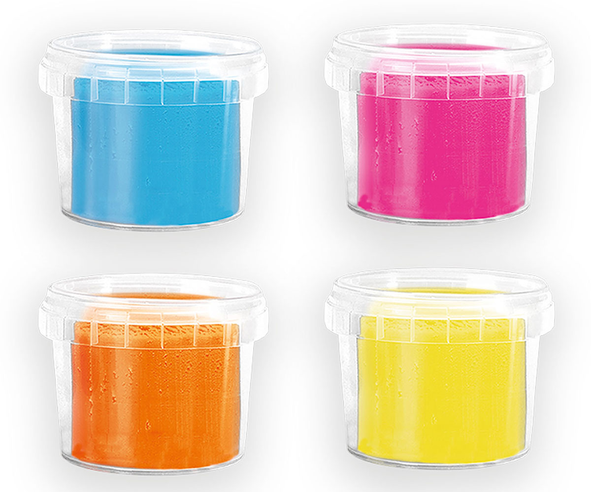 Мек пластилин SES Creative Feel Good Happy, 4 x 90 г