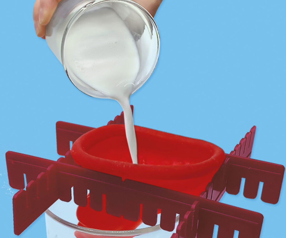 Отливане и рисуване SES – 3D котка с латексова форма, 5–10 г.