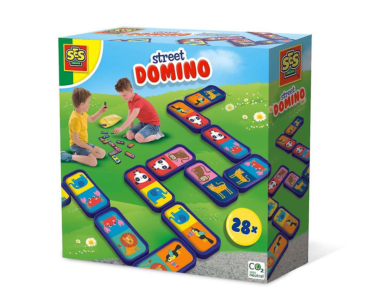Улично домино SES с животни за игра на открито