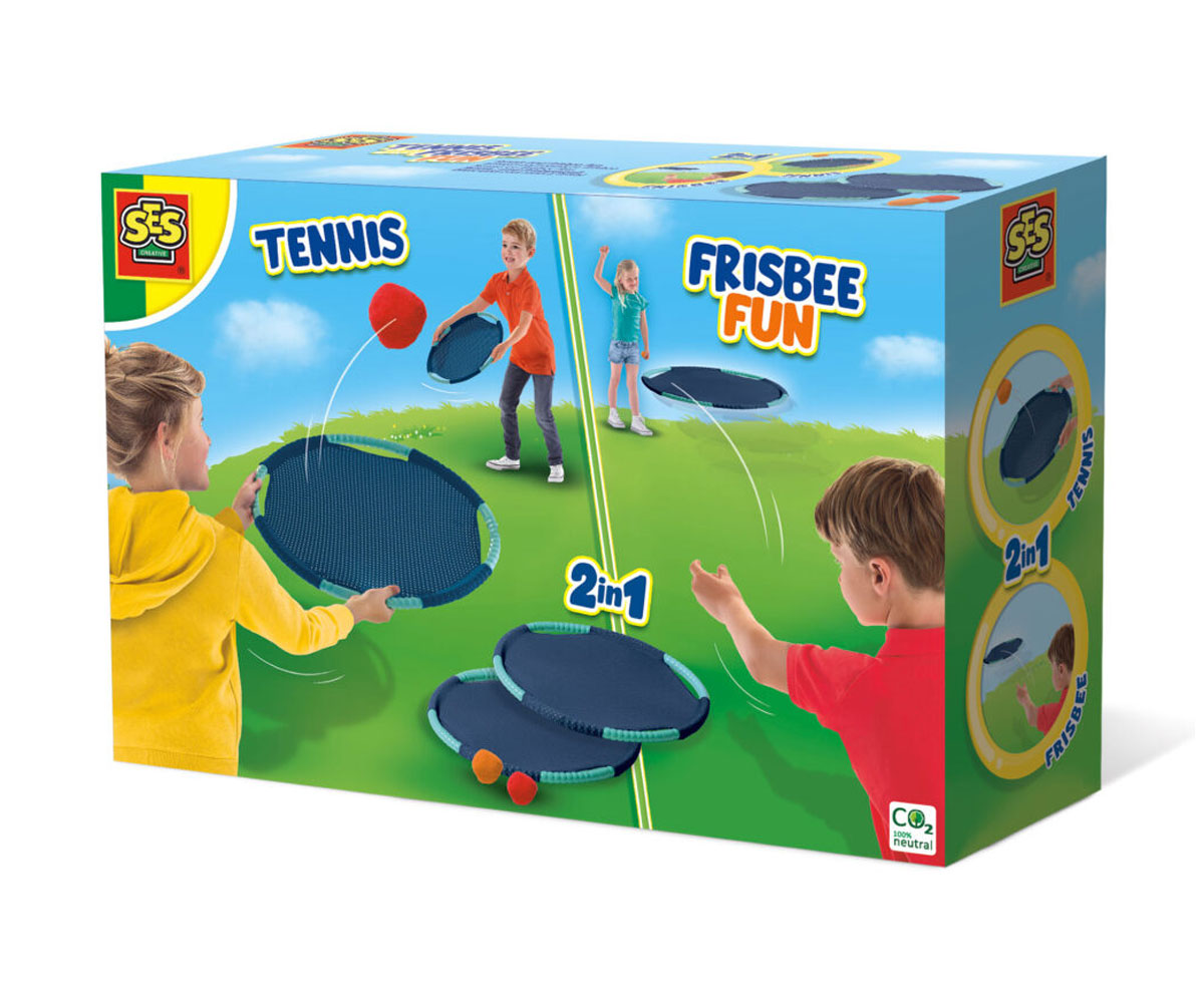Игра SES за събаряне на кутийки – 6 чаши и 2 топки